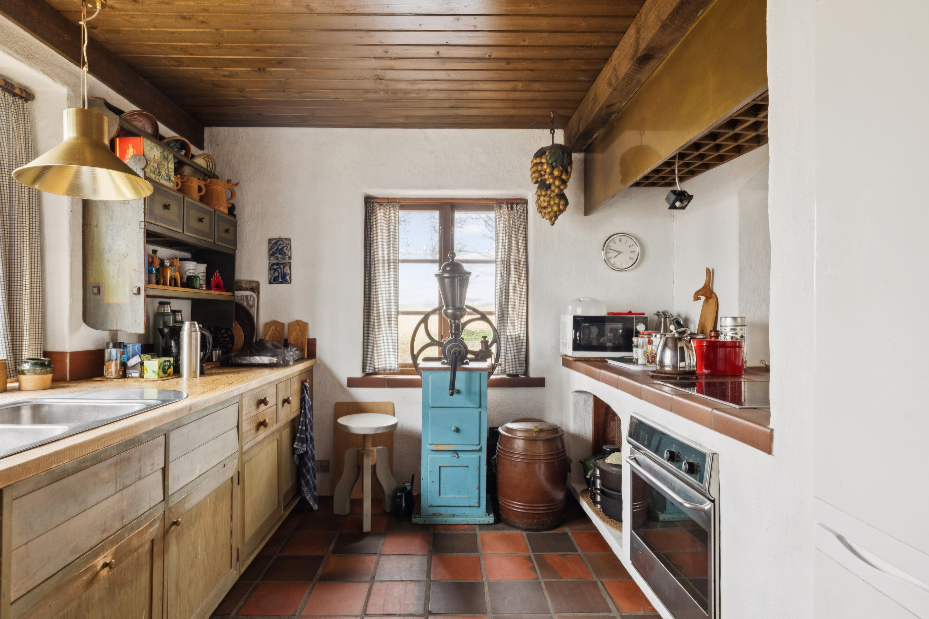 Fremhævet køkken billede i fuldskærmstilstand. Billede af Hobrovej 55, Vammen, 8830 Tjele