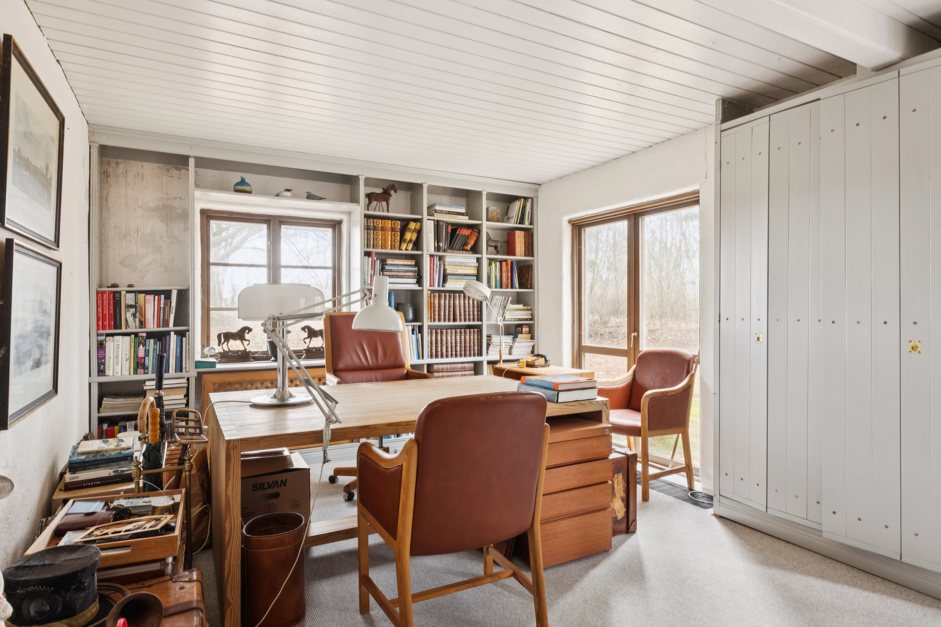 Fremhævet stue billede i fuldskærmstilstand. Billede af Hobrovej 55, Vammen, 8830 Tjele