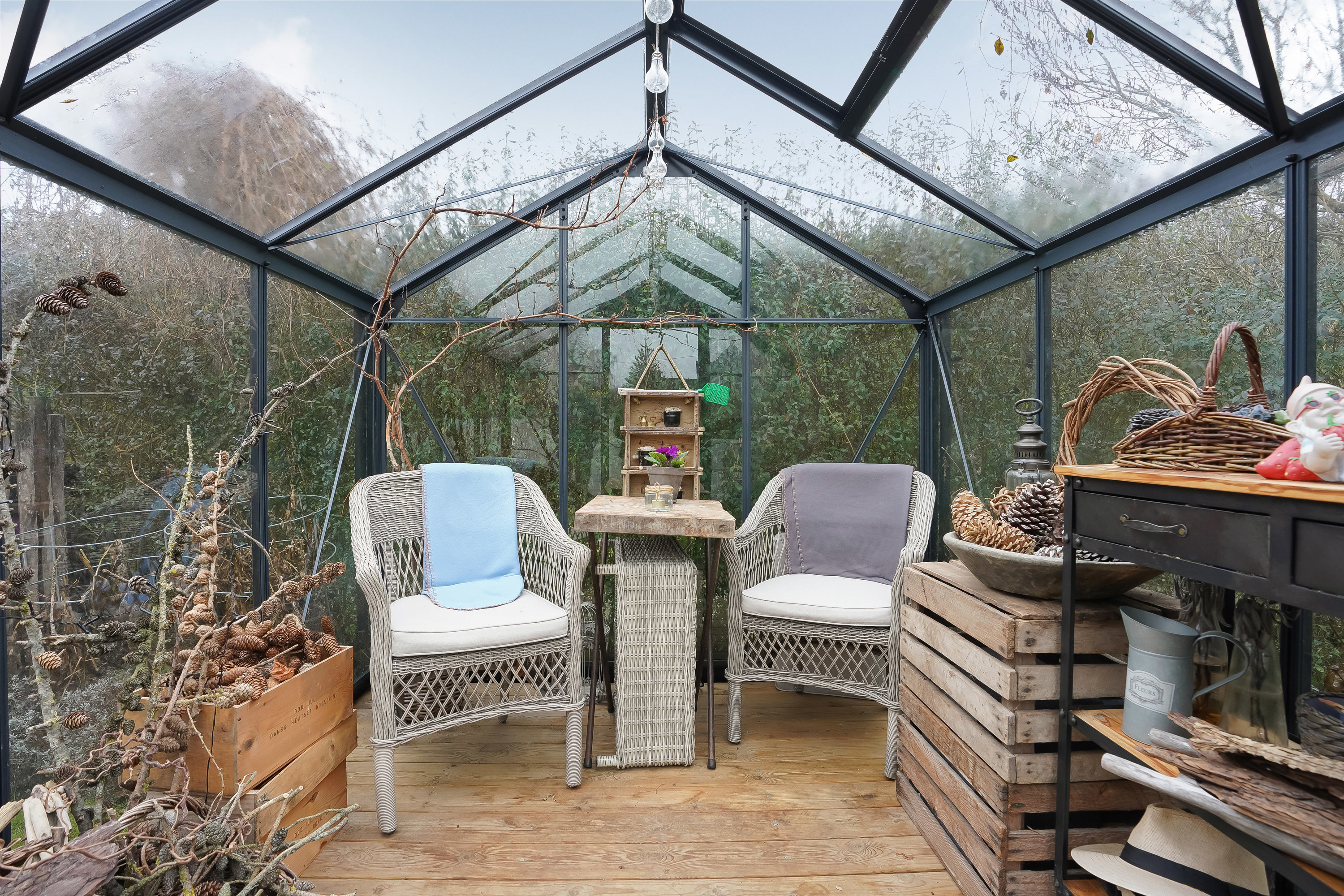 Fremhævet terrasse billede i fuldskærmstilstand. Billede af Hunderupvej 106, 5230 Odense M