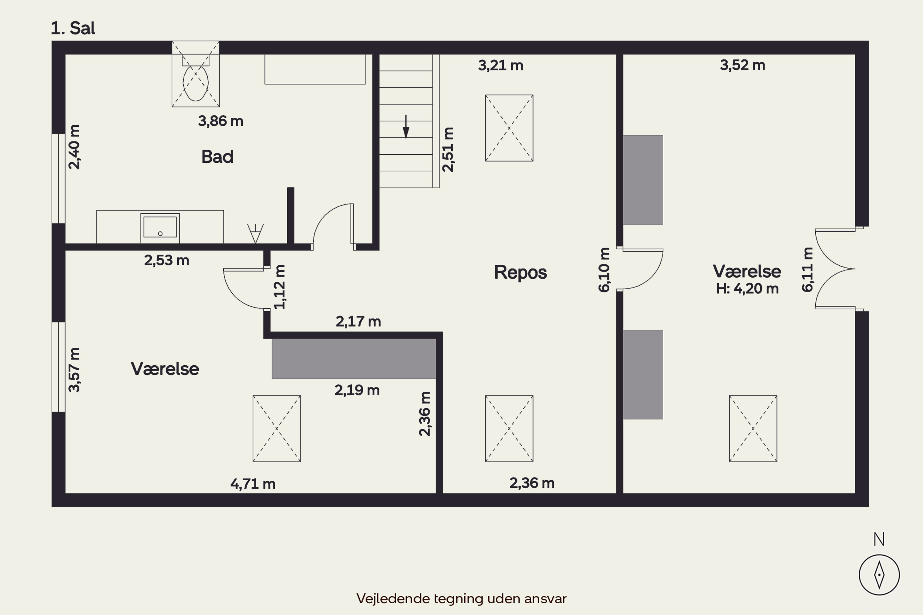 Plantegninger billede af Smedievej 93, 3400 Hillerød