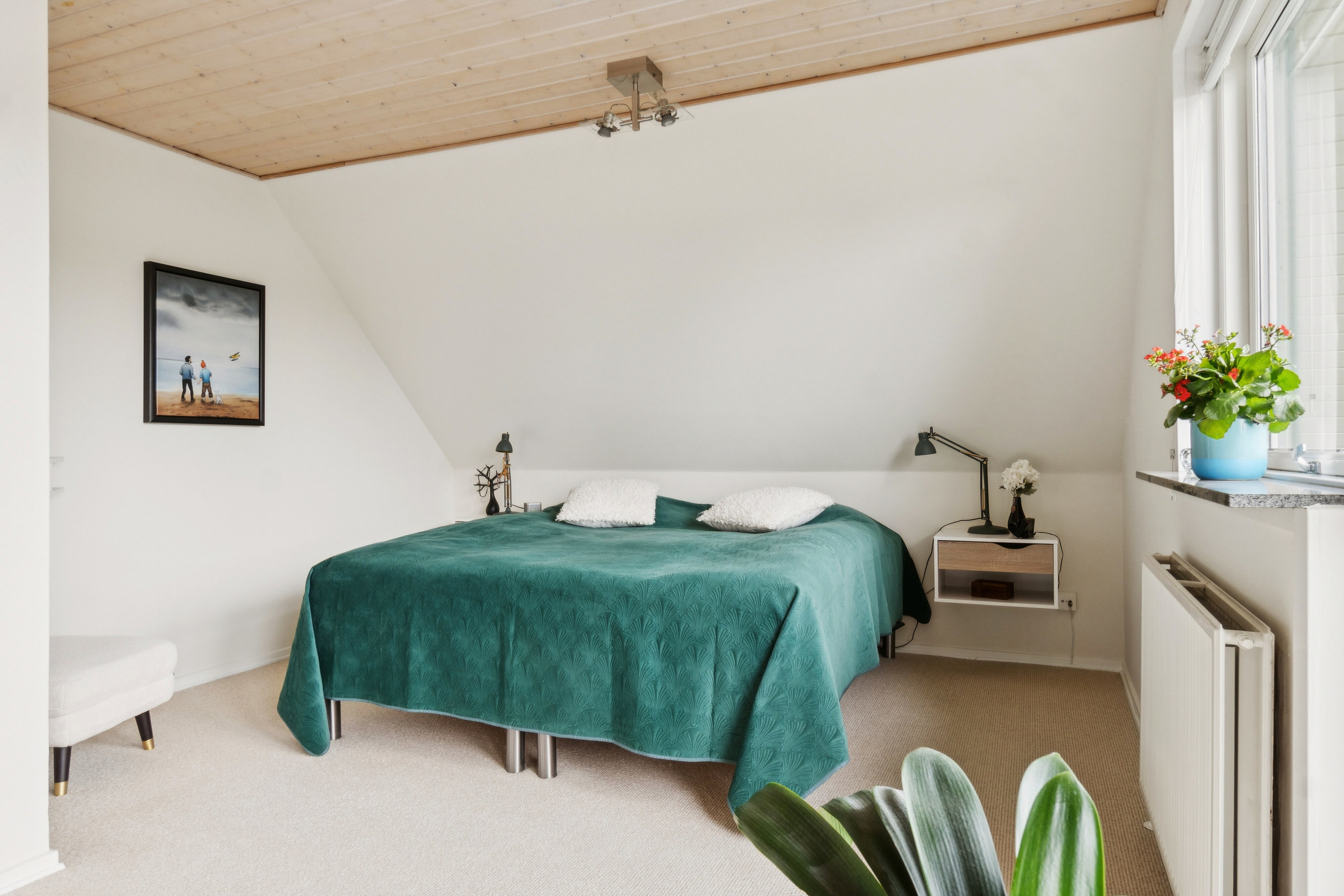 Fremhævet soveværelse billede i fuldskærmstilstand. Billede af Valmuevej 10, 4200 Slagelse