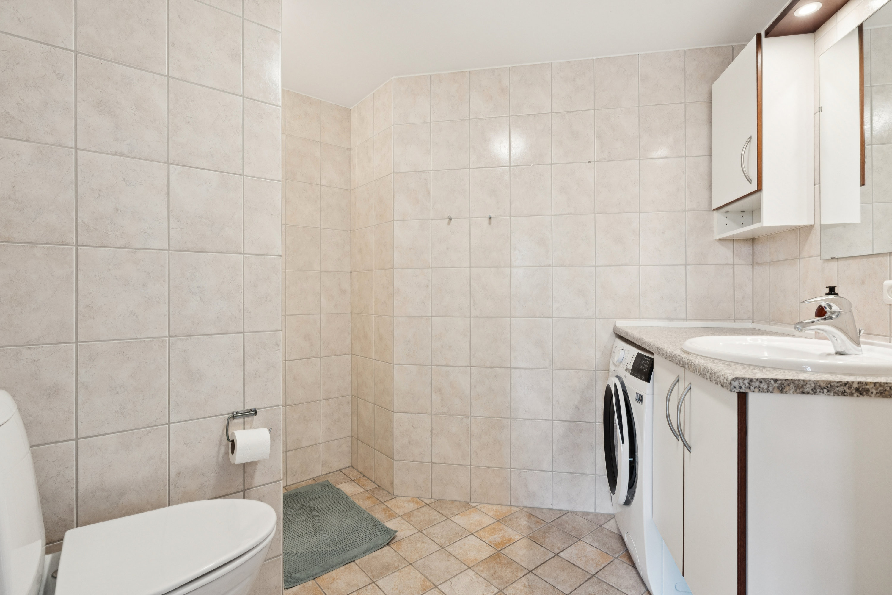 Fremhævet badeværelse billede i fuldskærmstilstand. Billede af Sofievej 28L, 1., Vejgaard, 9000 Aalborg