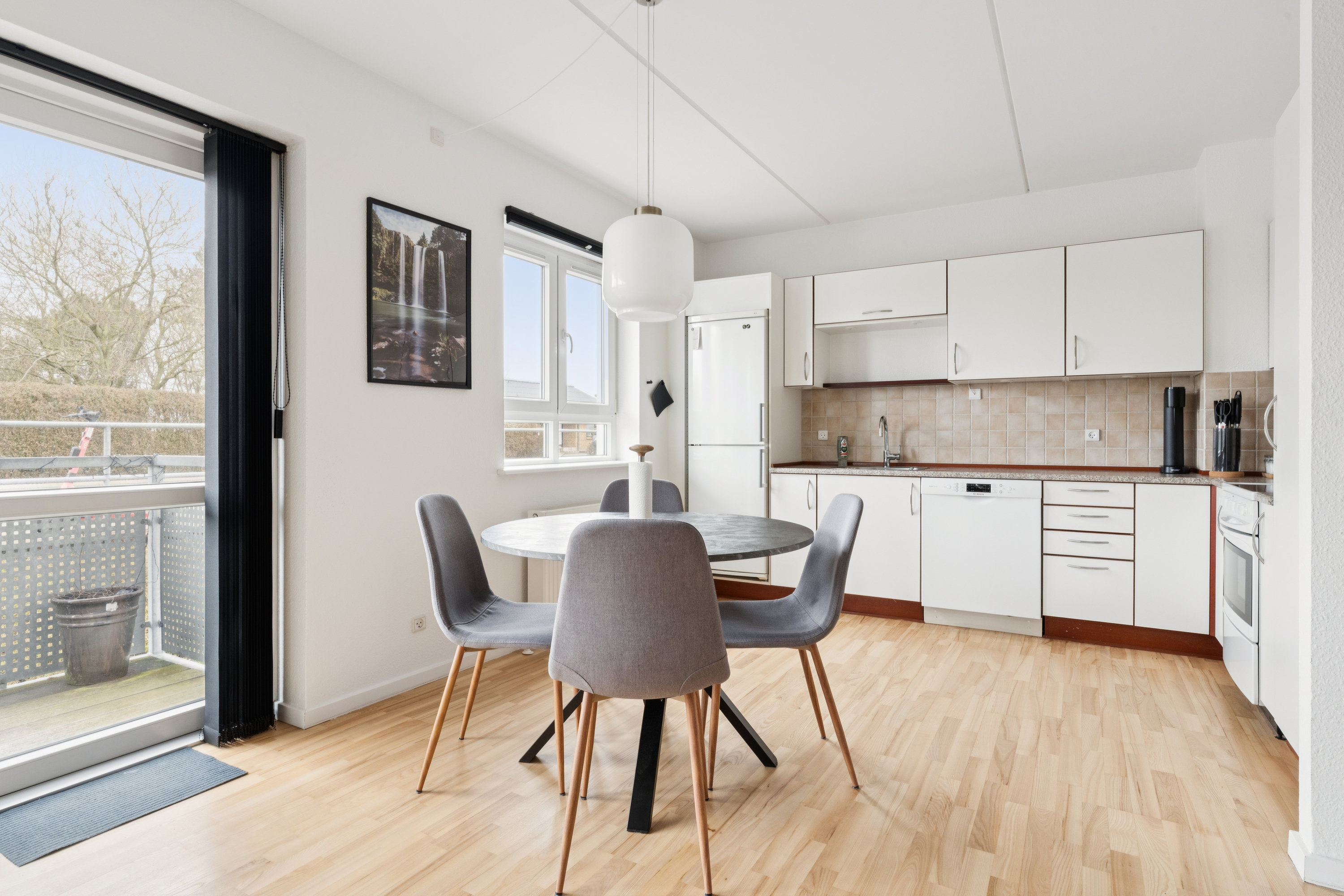 Fremhævet køkken billede i fuldskærmstilstand. Billede af Sofievej 28L, 1., Vejgaard, 9000 Aalborg