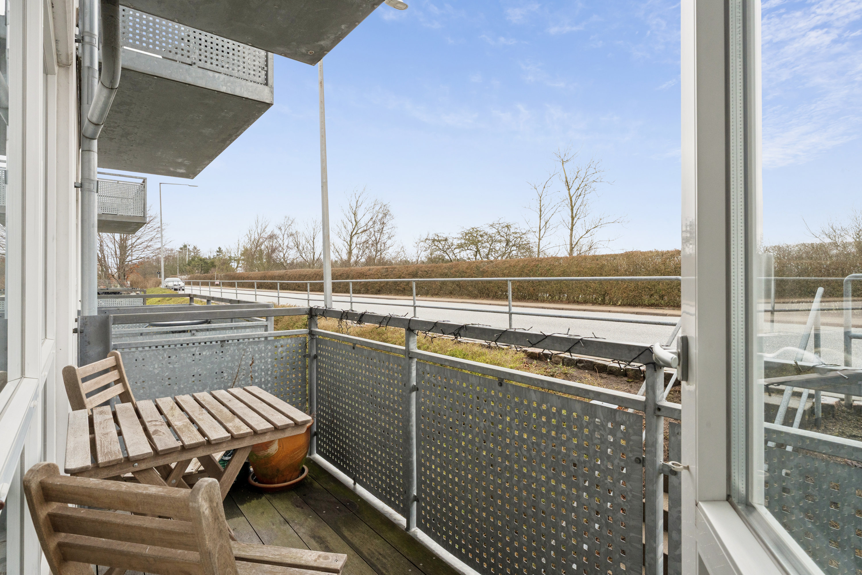 Fremhævet altan billede i fuldskærmstilstand. Billede af Sofievej 28L, 1., Vejgaard, 9000 Aalborg