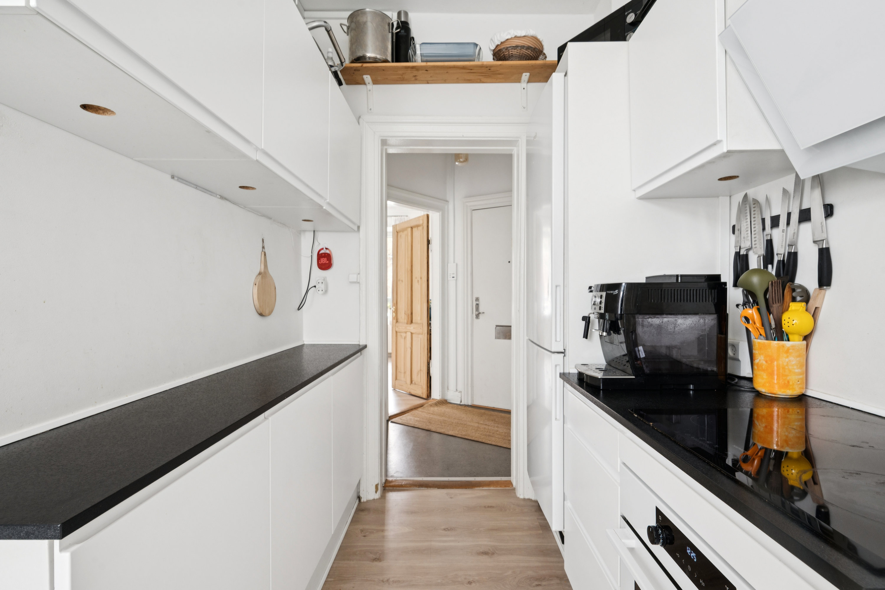 Fremhævet køkken billede i fuldskærmstilstand. Billede af Skovvejen 19C, st.., 8000 Aarhus C