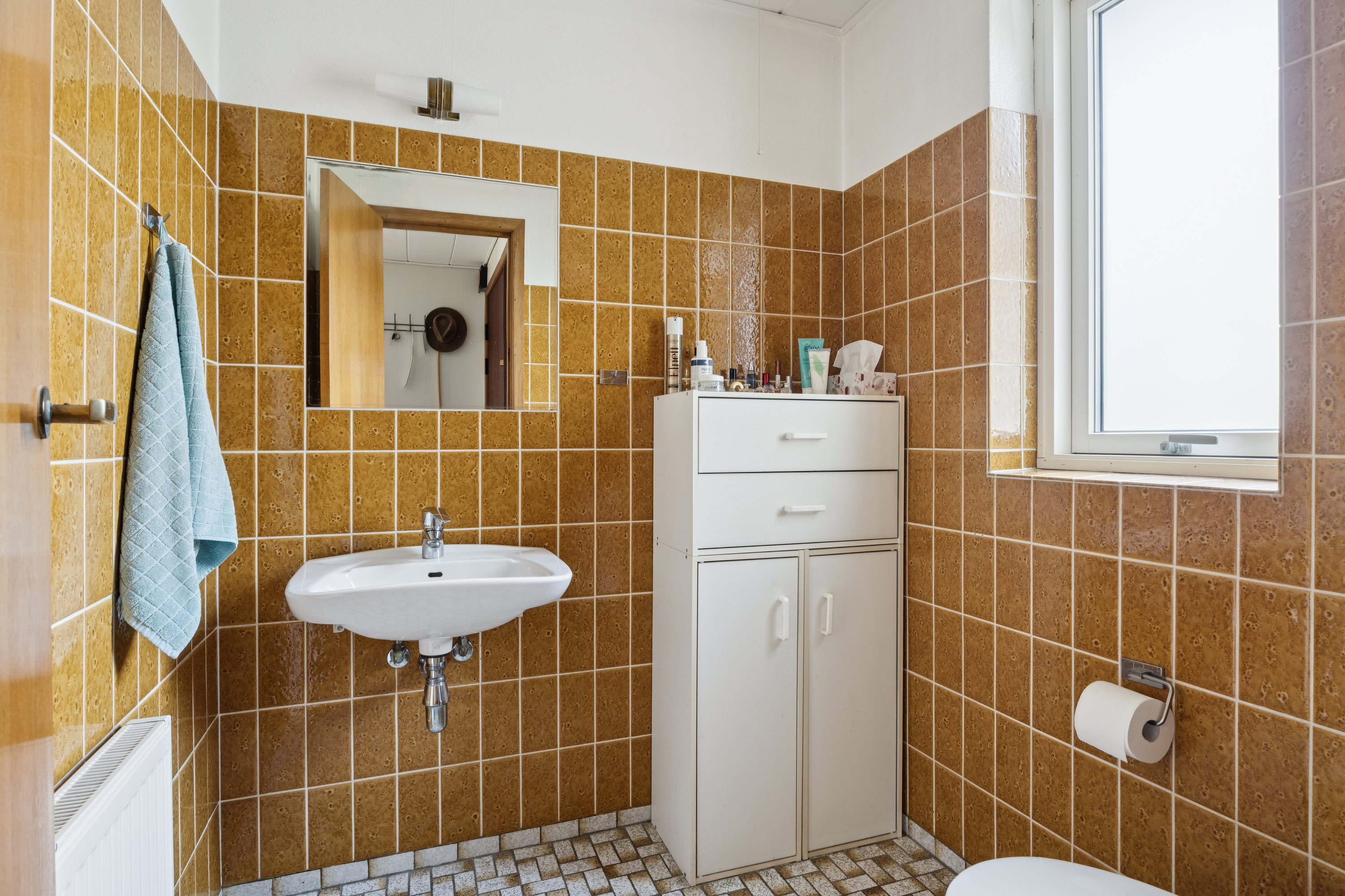 Fremhævet toilet billede i fuldskærmstilstand. Billede af Hundige Strandvej 114, 2670 Greve