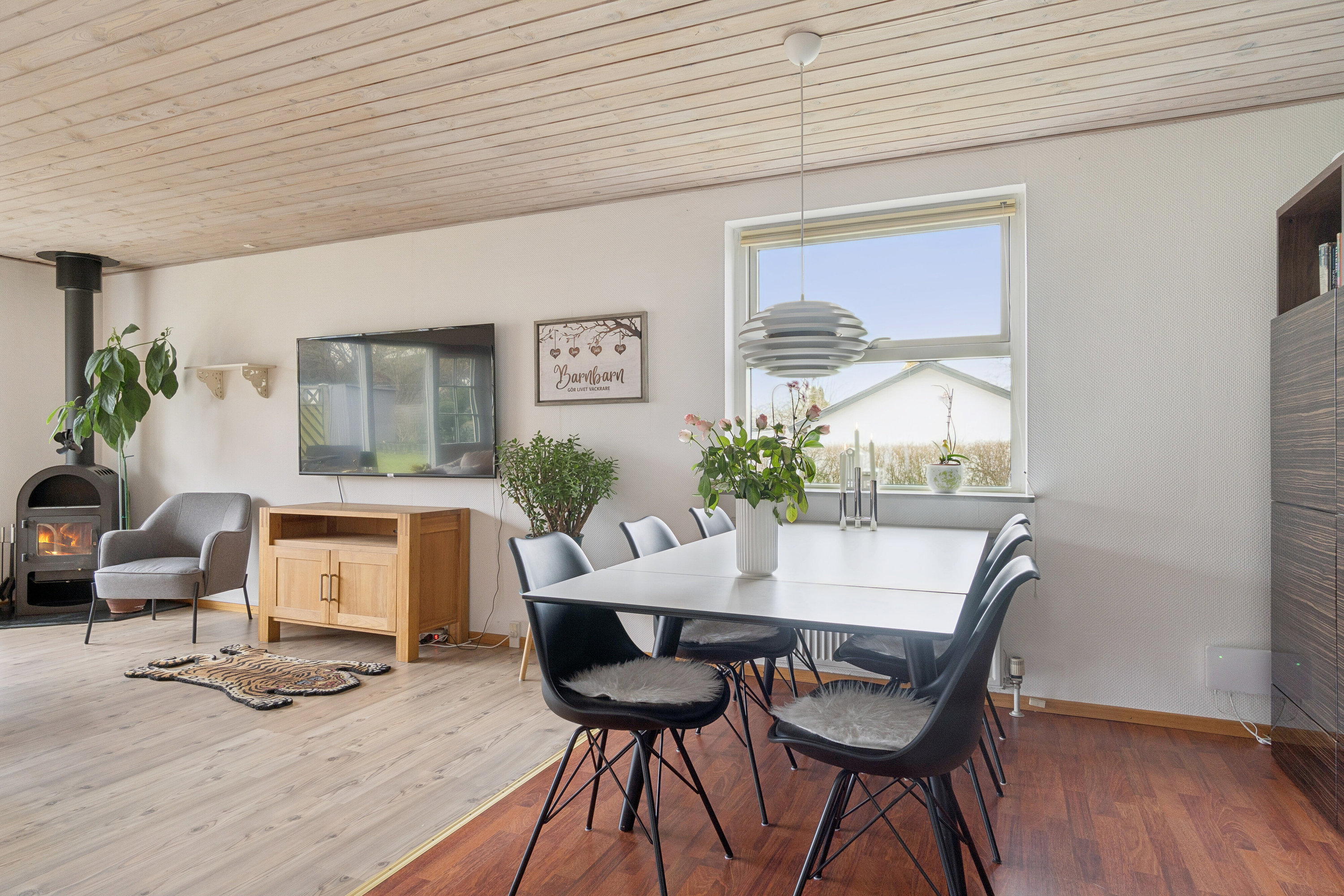 Fremhævet spisestue billede i fuldskærmstilstand. Billede af Floraparken 27, 4690 Haslev