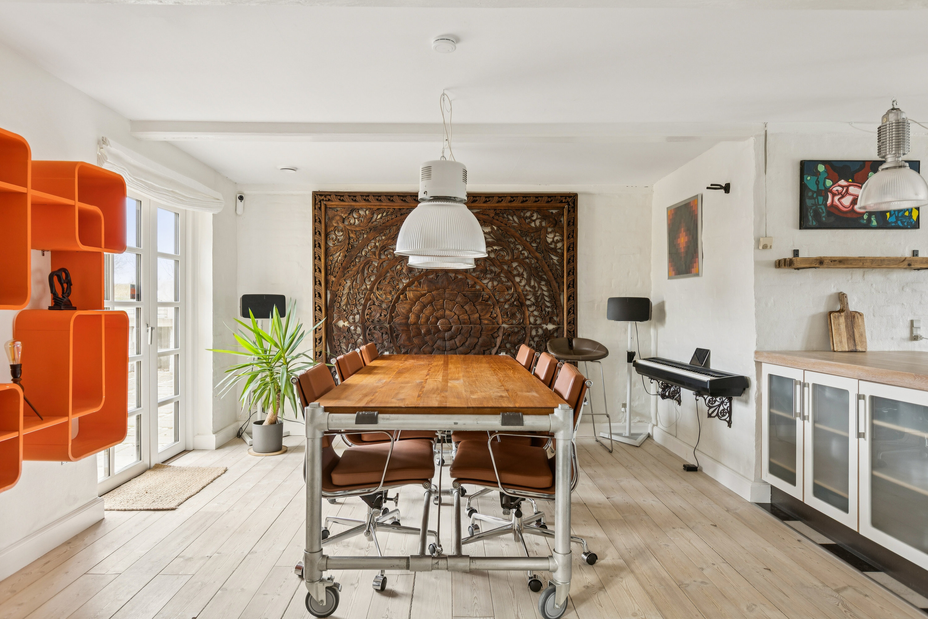 Fremhævet spisestue billede i fuldskærmstilstand. Billede af Hylledevej 18, Hyllede, 4683 Rønnede