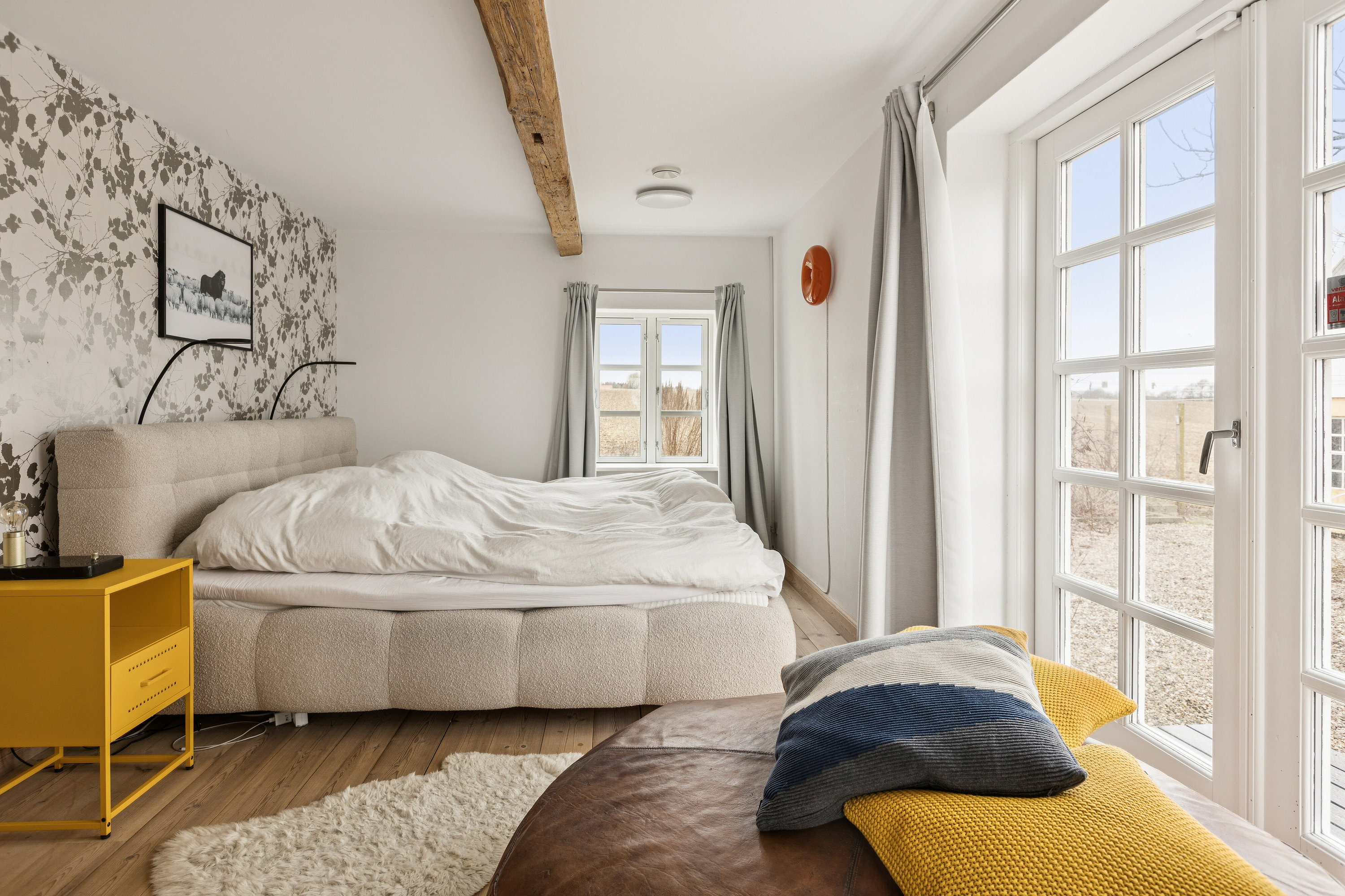 Fremhævet soveværelse billede i fuldskærmstilstand. Billede af Hylledevej 18, Hyllede, 4683 Rønnede