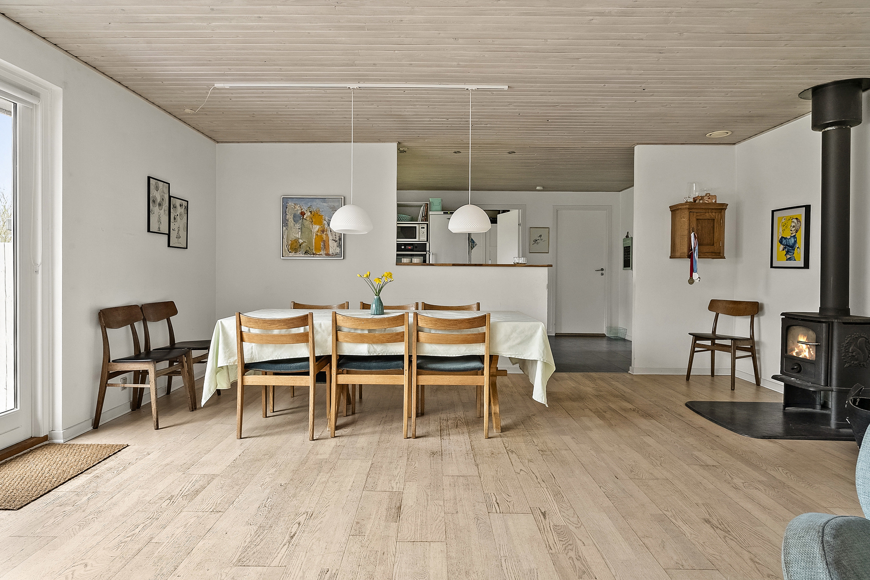 Fremhævet spisestue billede i fuldskærmstilstand. Billede af Gærdet 12, 8700 Horsens