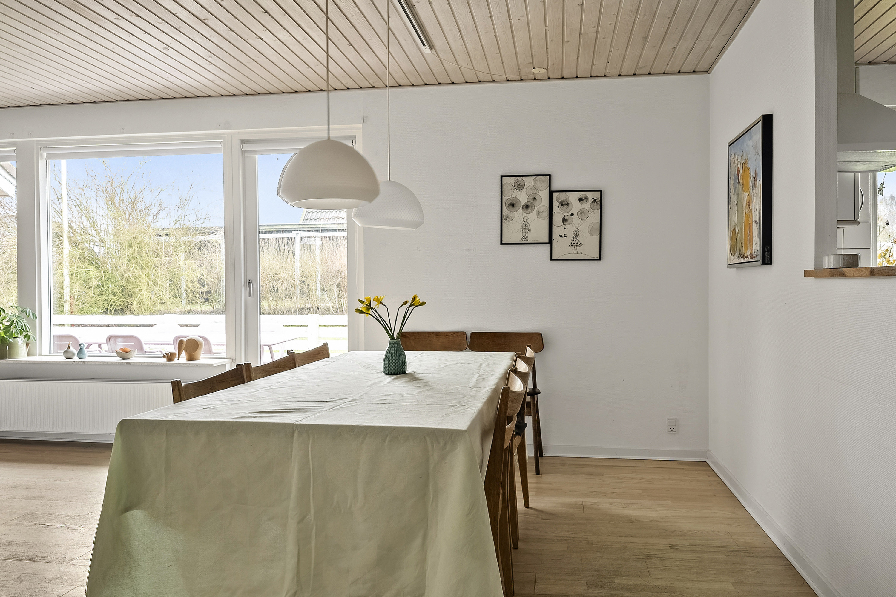 Fremhævet spisestue billede i fuldskærmstilstand. Billede af Gærdet 12, 8700 Horsens