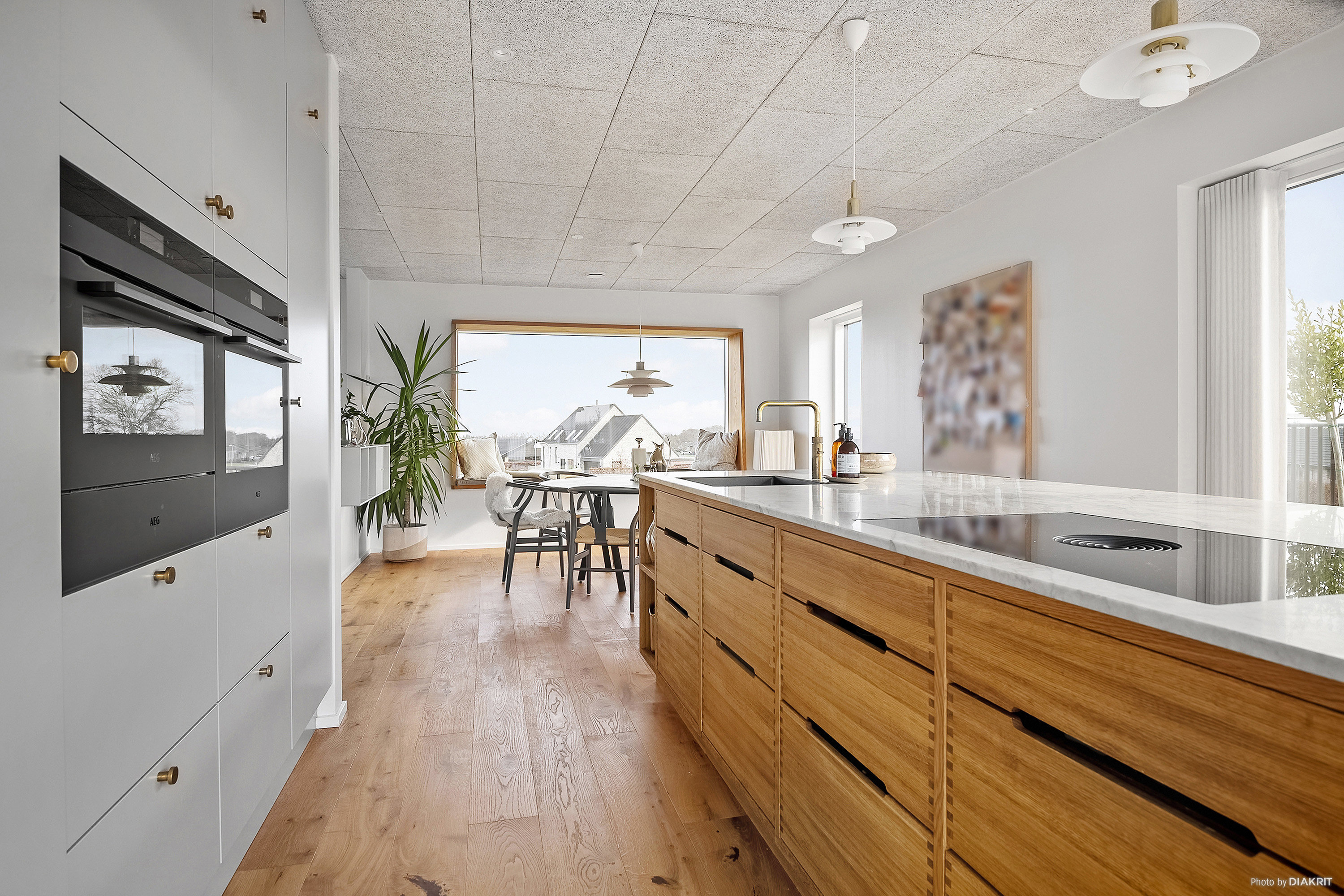 Fremhævet køkken billede i fuldskærmstilstand. Billede af Hou Strandpark 51, Hou, 8300 Odder