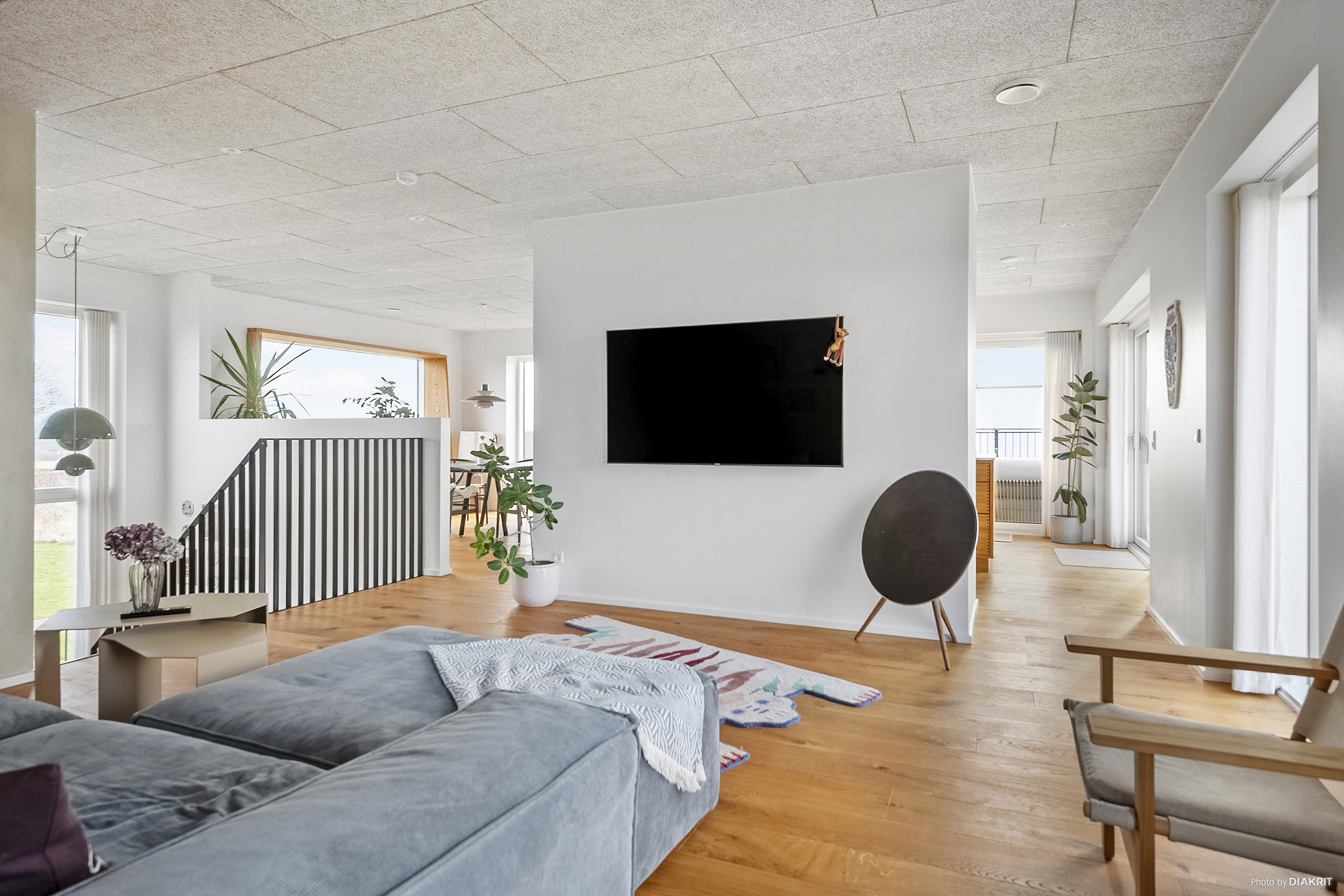 Fremhævet stue billede i fuldskærmstilstand. Billede af Hou Strandpark 51, Hou, 8300 Odder