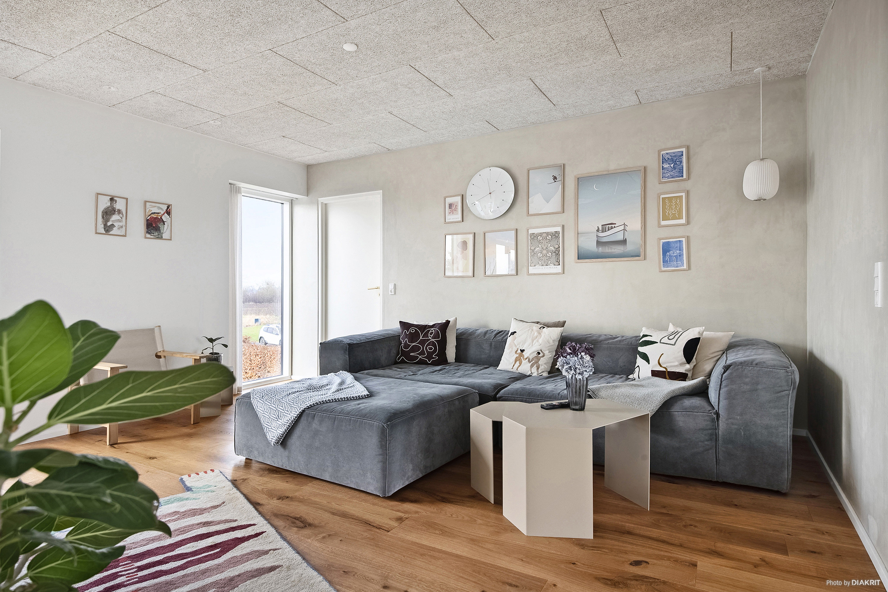 Fremhævet stue billede i fuldskærmstilstand. Billede af Hou Strandpark 51, Hou, 8300 Odder