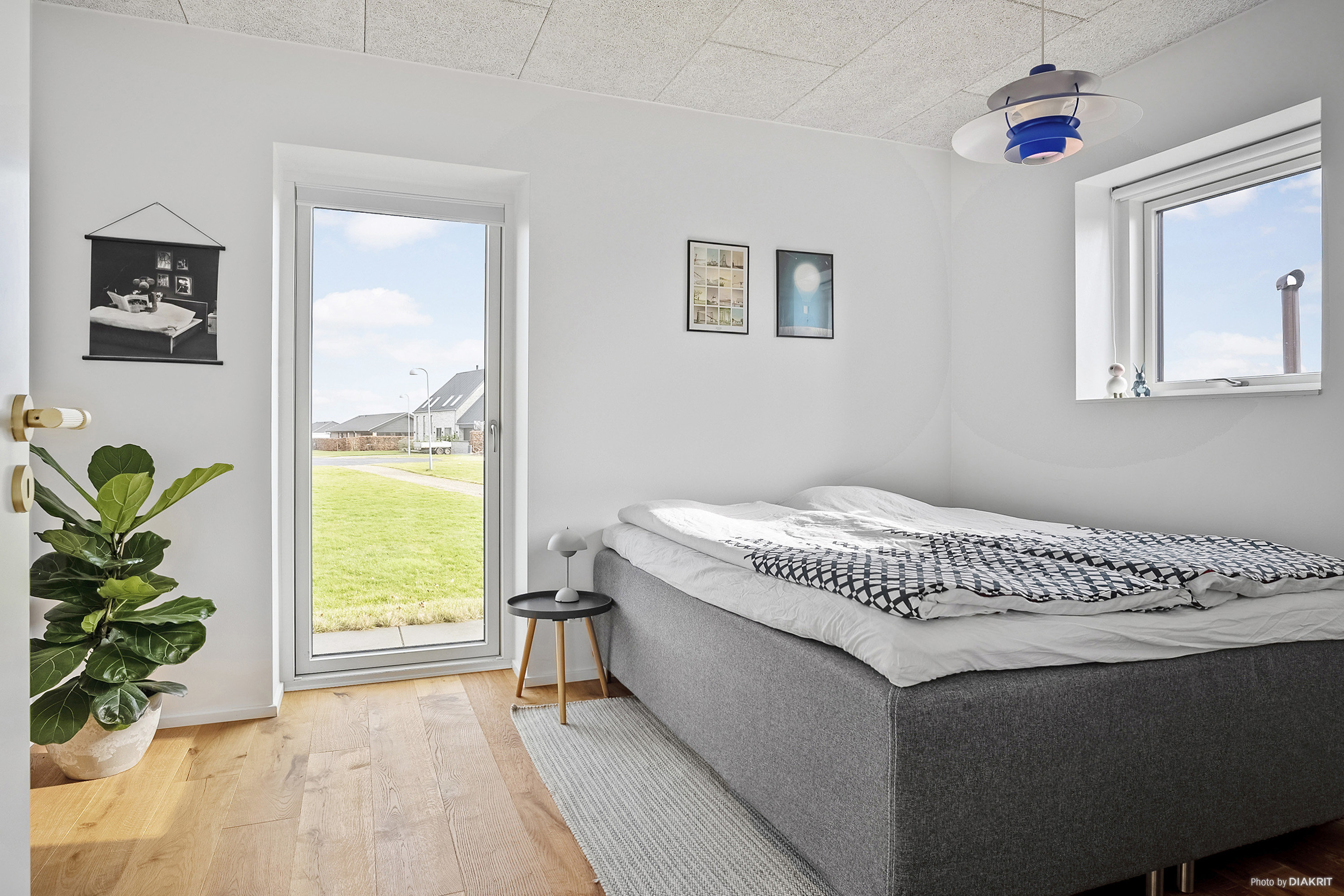 Fremhævet soveværelse billede i fuldskærmstilstand. Billede af Hou Strandpark 51, Hou, 8300 Odder
