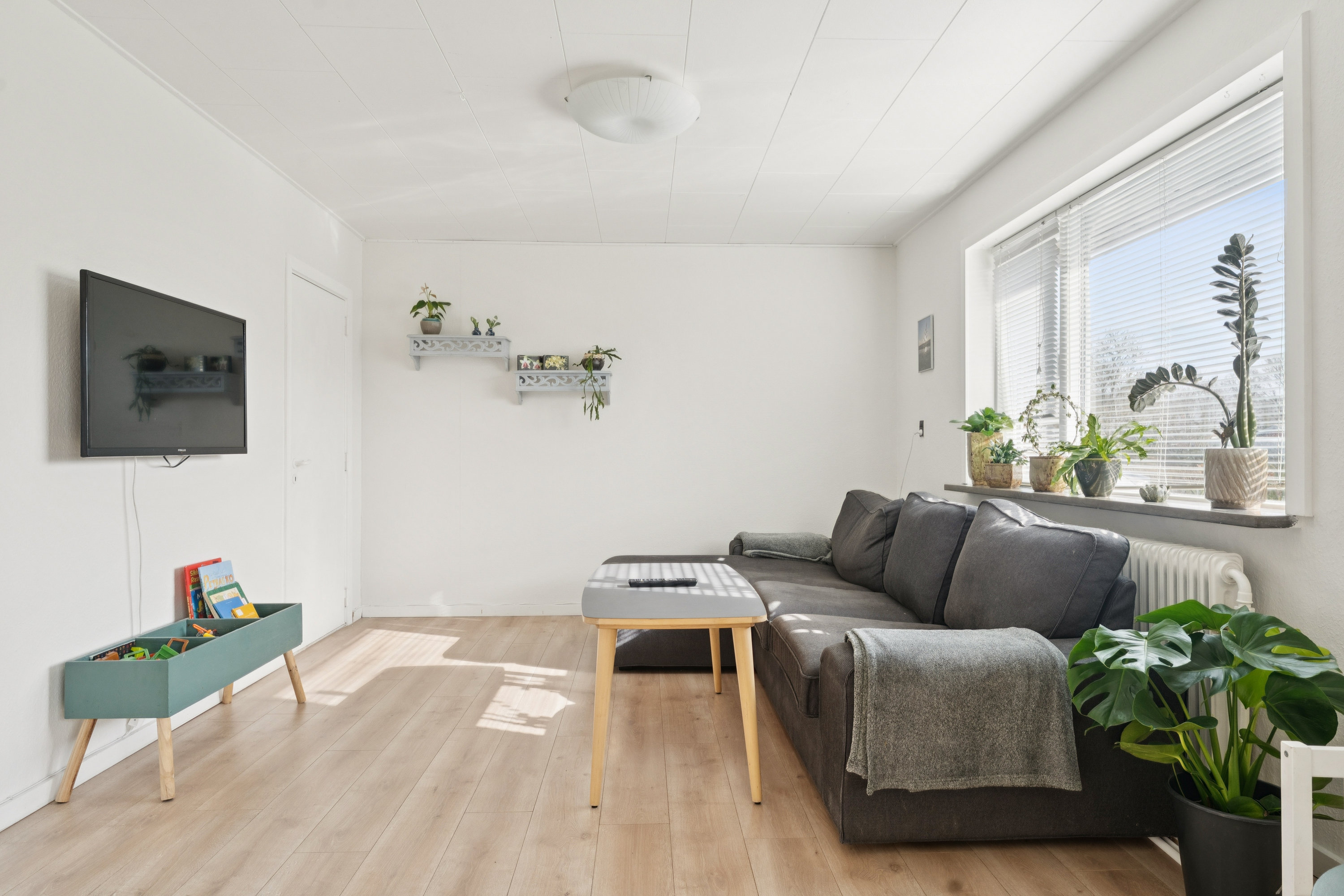 Fremhævet stue billede i fuldskærmstilstand. Billede af Vestergade 60, 8850 Bjerringbro