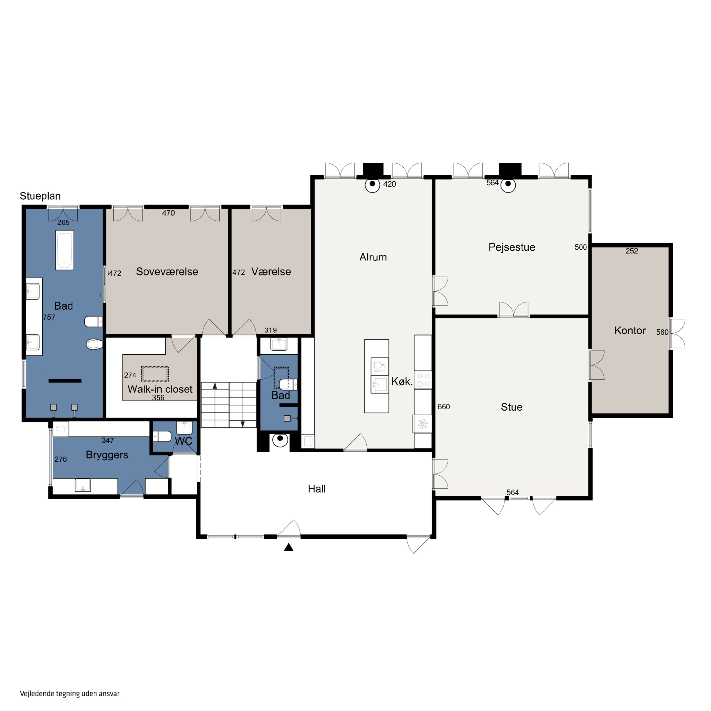 Plantegninger billede af Hørhavevej 75A, 8270 Højbjerg