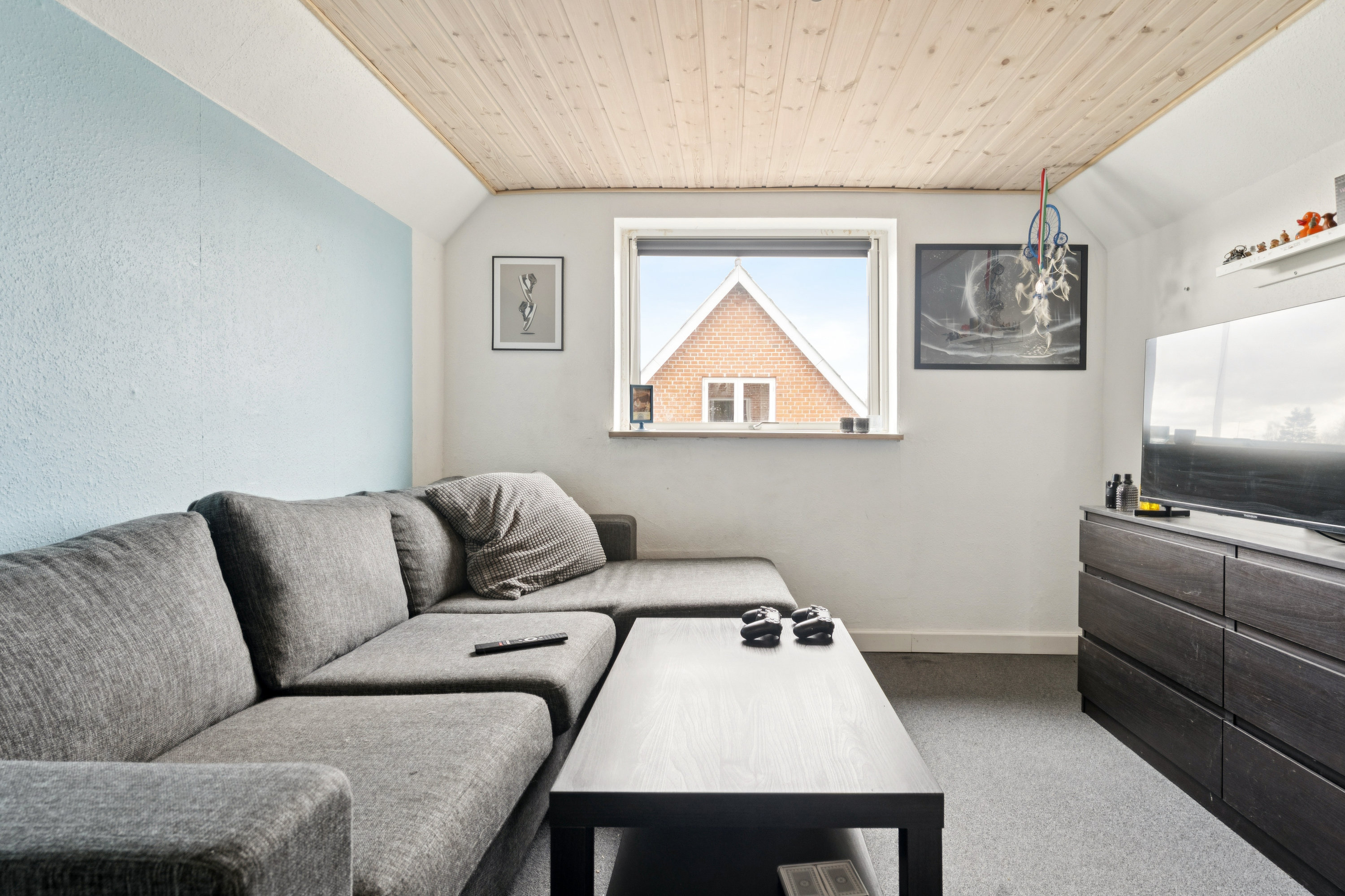 Fremhævet stue billede i fuldskærmstilstand. Billede af Vestergade 60, 8850 Bjerringbro