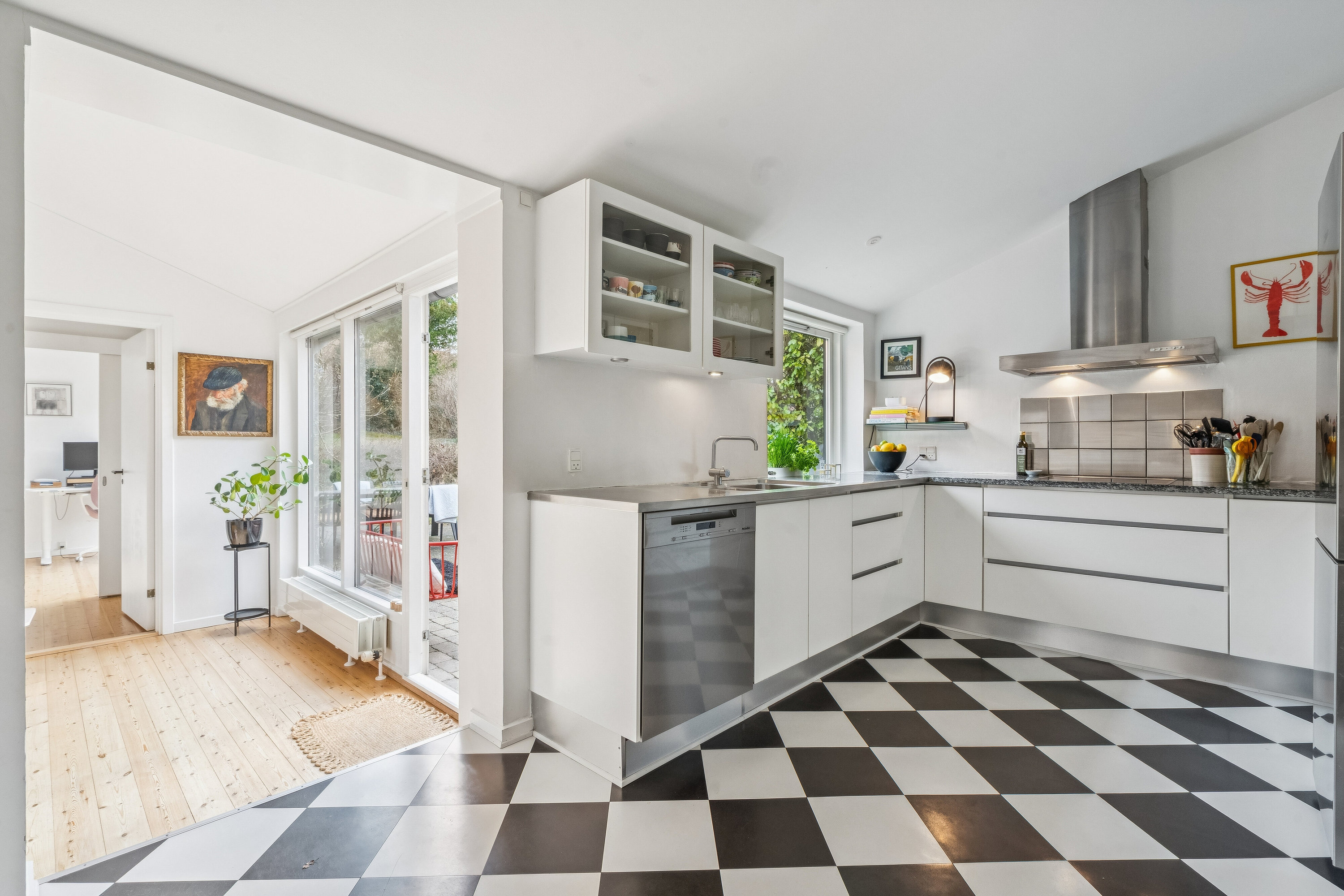 Fremhævet køkken billede i fuldskærmstilstand. Billede af Heidesvej 21, 8270 Højbjerg