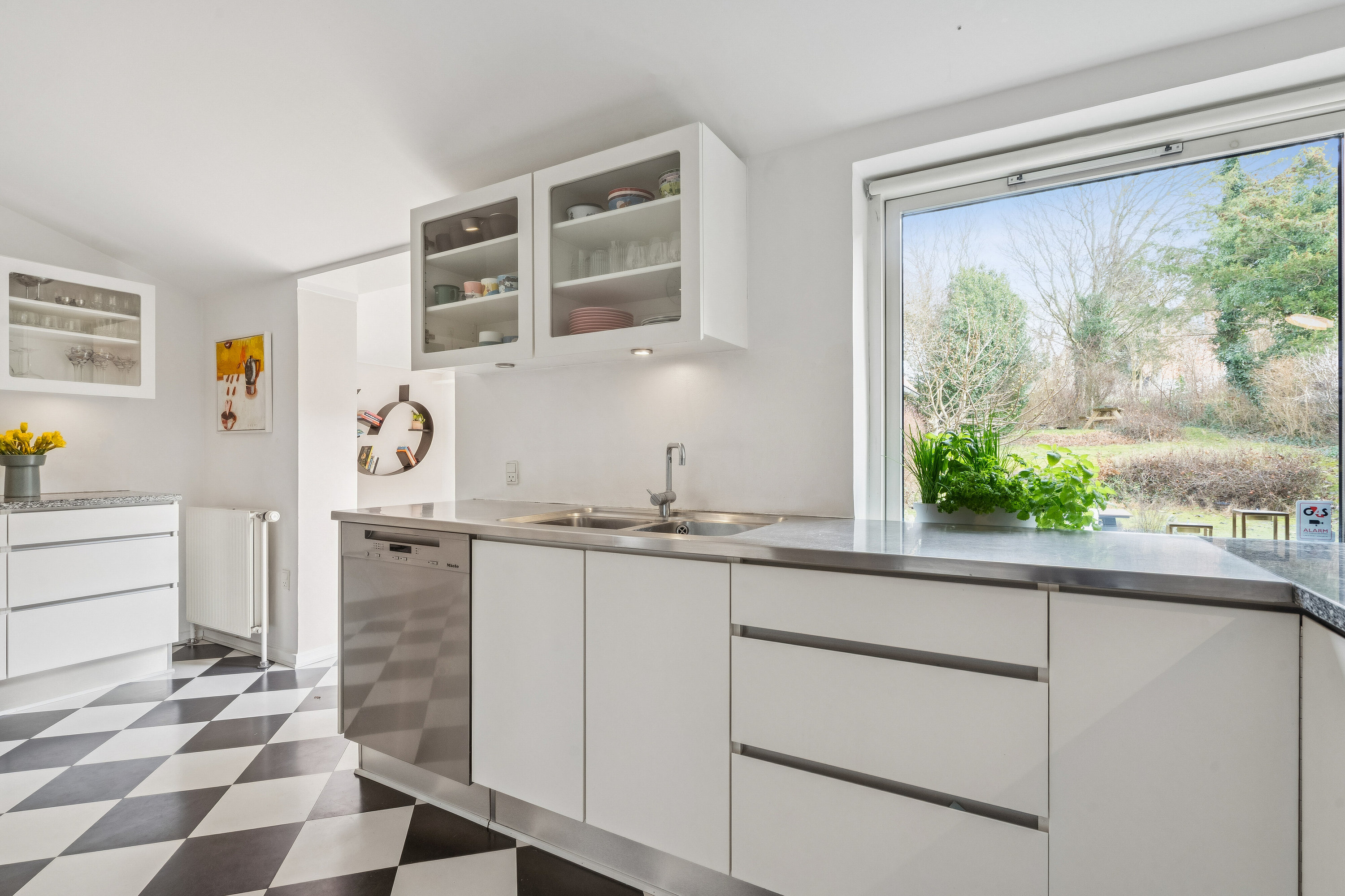 Fremhævet køkken billede i fuldskærmstilstand. Billede af Heidesvej 21, 8270 Højbjerg