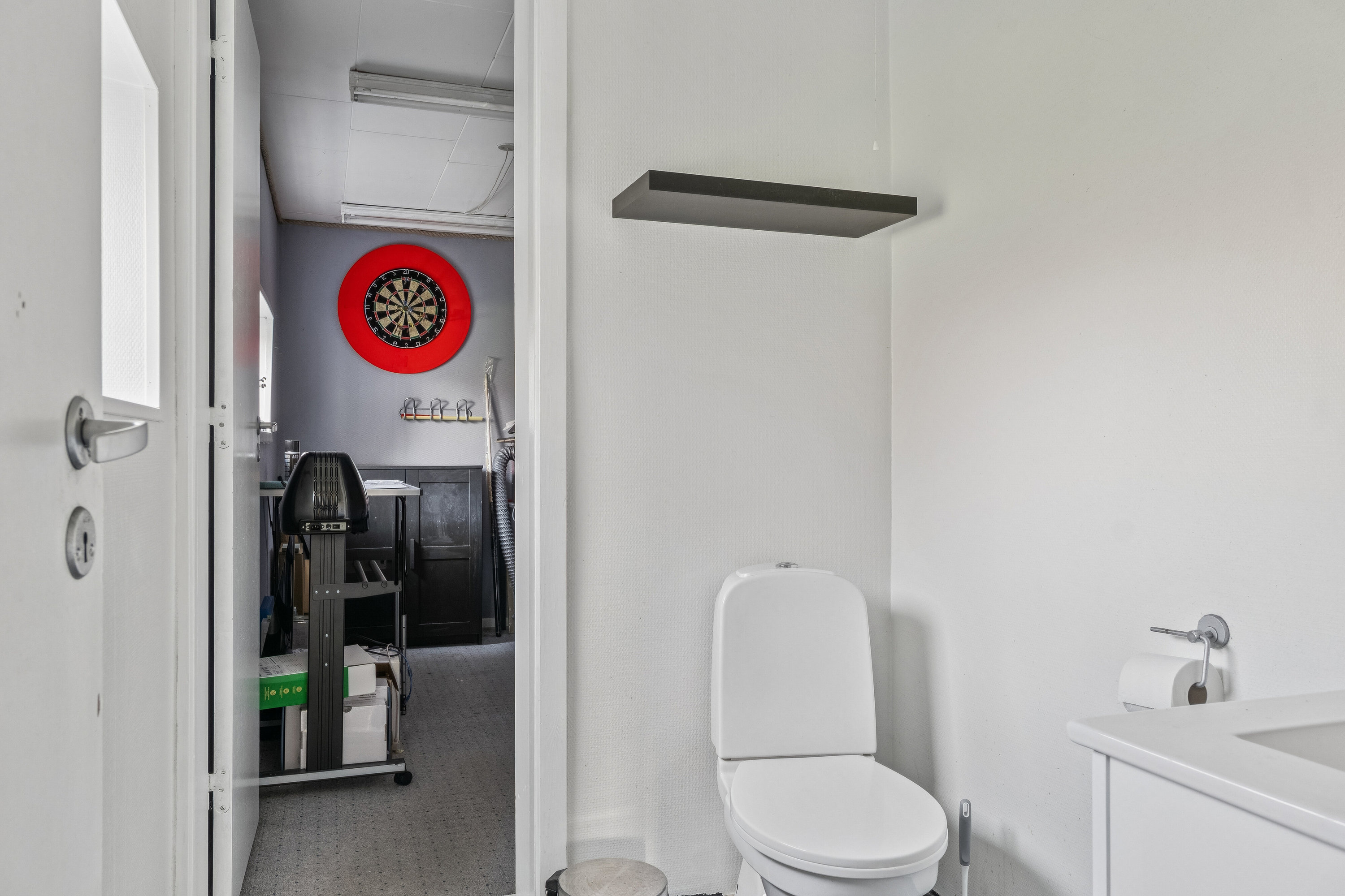 Fremhævet badeværelse billede i fuldskærmstilstand. Billede af Nygade 12, 6330 Padborg