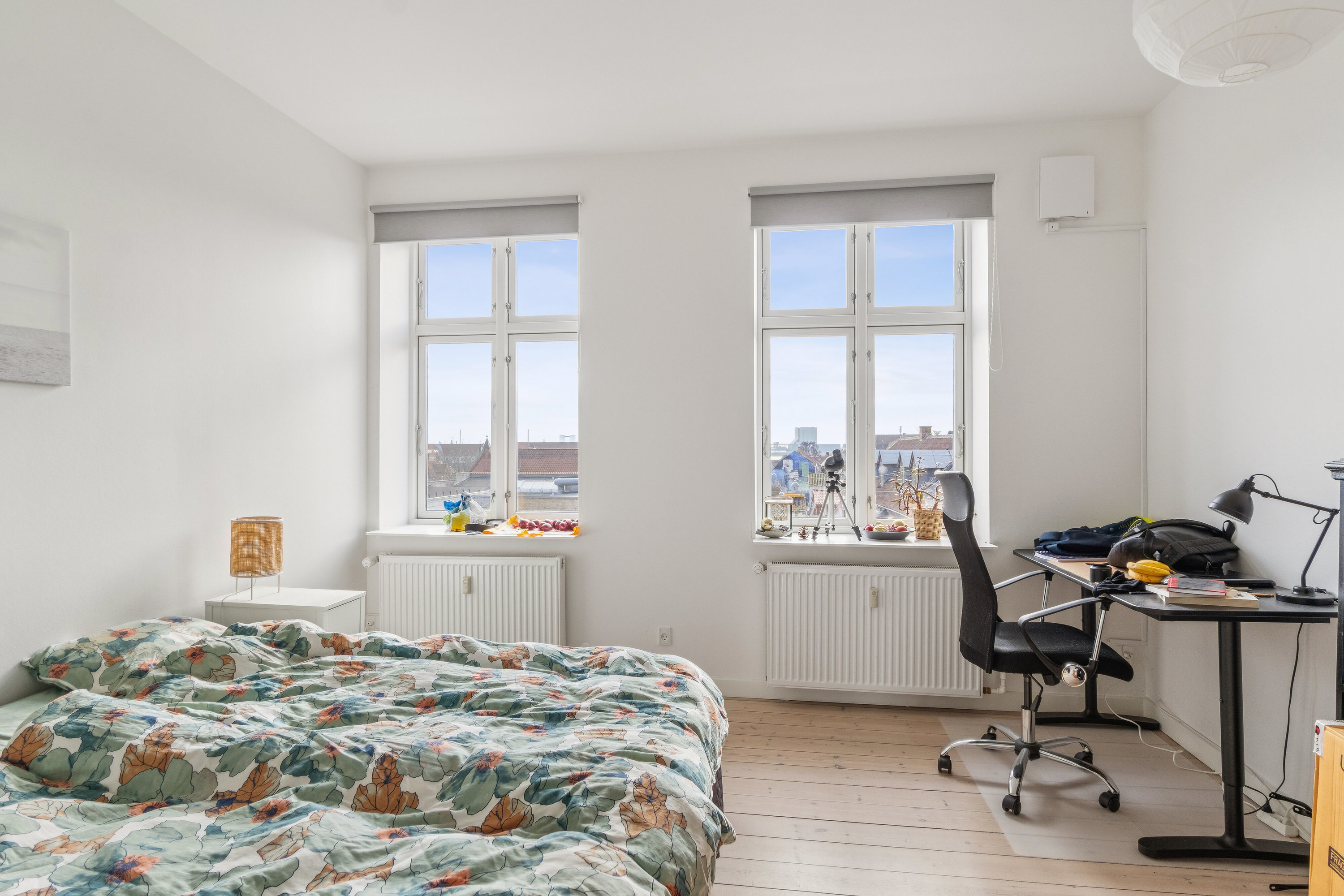 Fremhævet soveværelse billede i fuldskærmstilstand. Billede af Møllestræde 1A, 2. th., 4400 Kalundborg