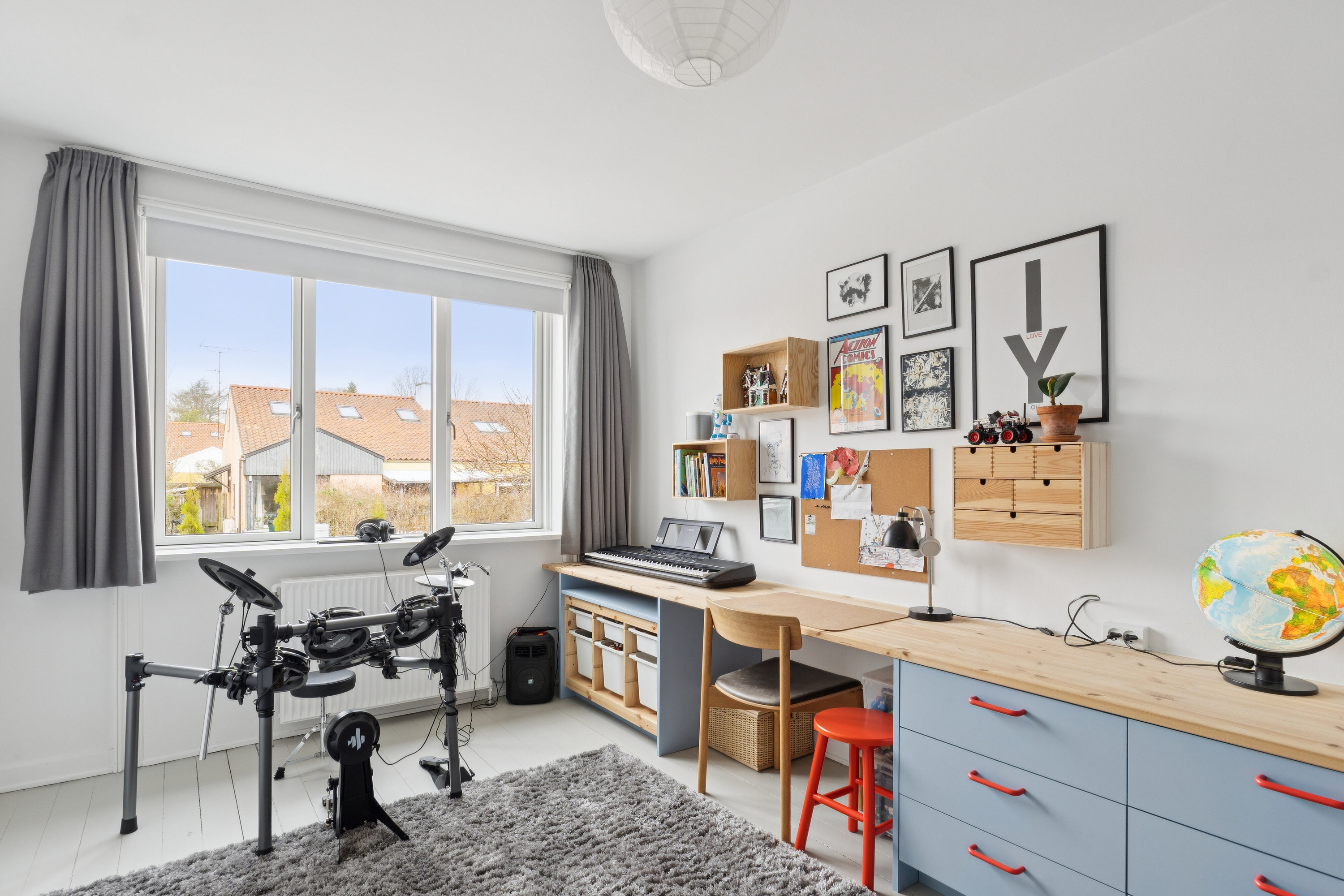 Fremhævet værelse billede i fuldskærmstilstand. Billede af Gartnersvinget 11, 2800 Kongens Lyngby