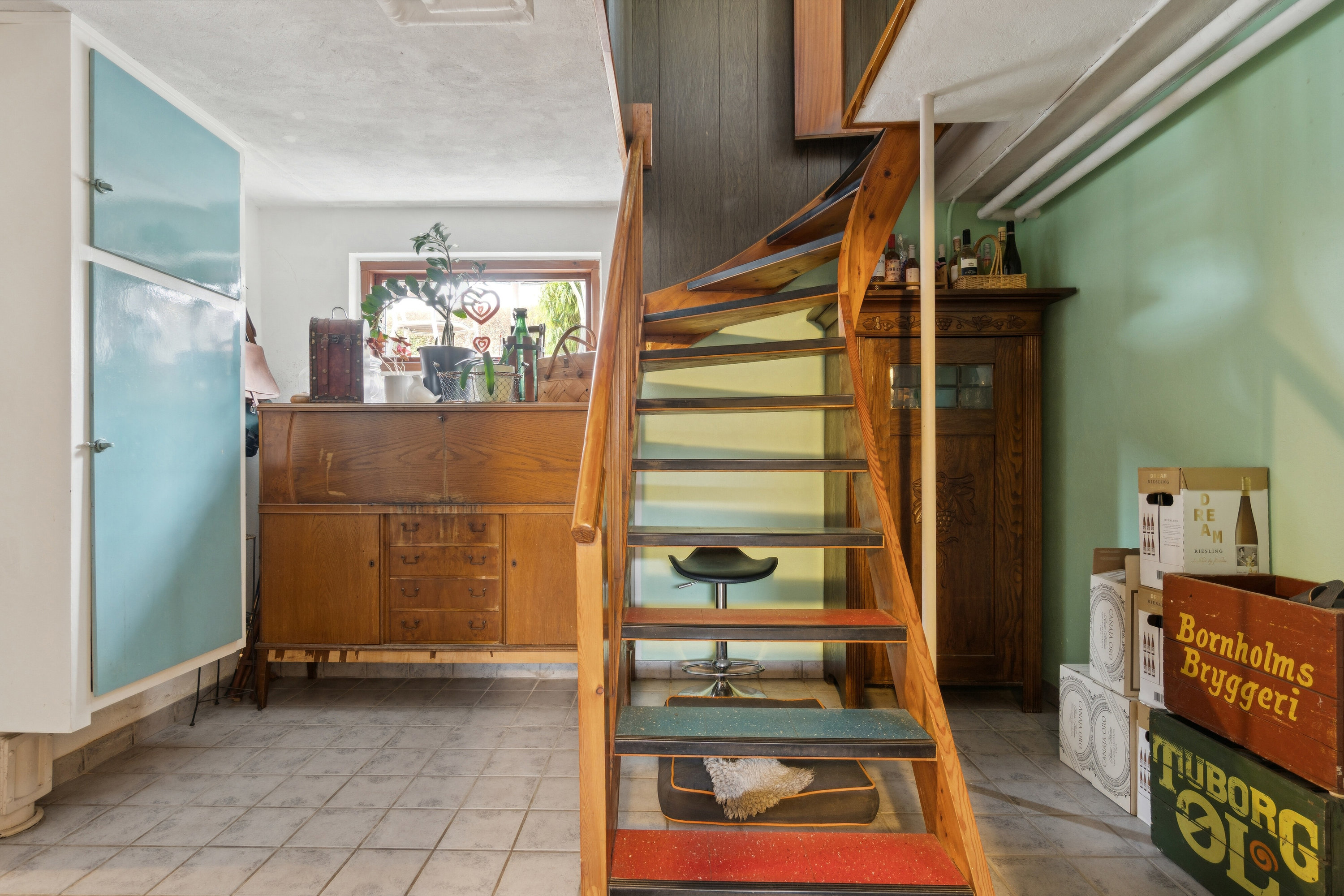 Fremhævet gang billede i fuldskærmstilstand. Billede af Jernbanevej 14, Klemensker, 3782 Klemensker