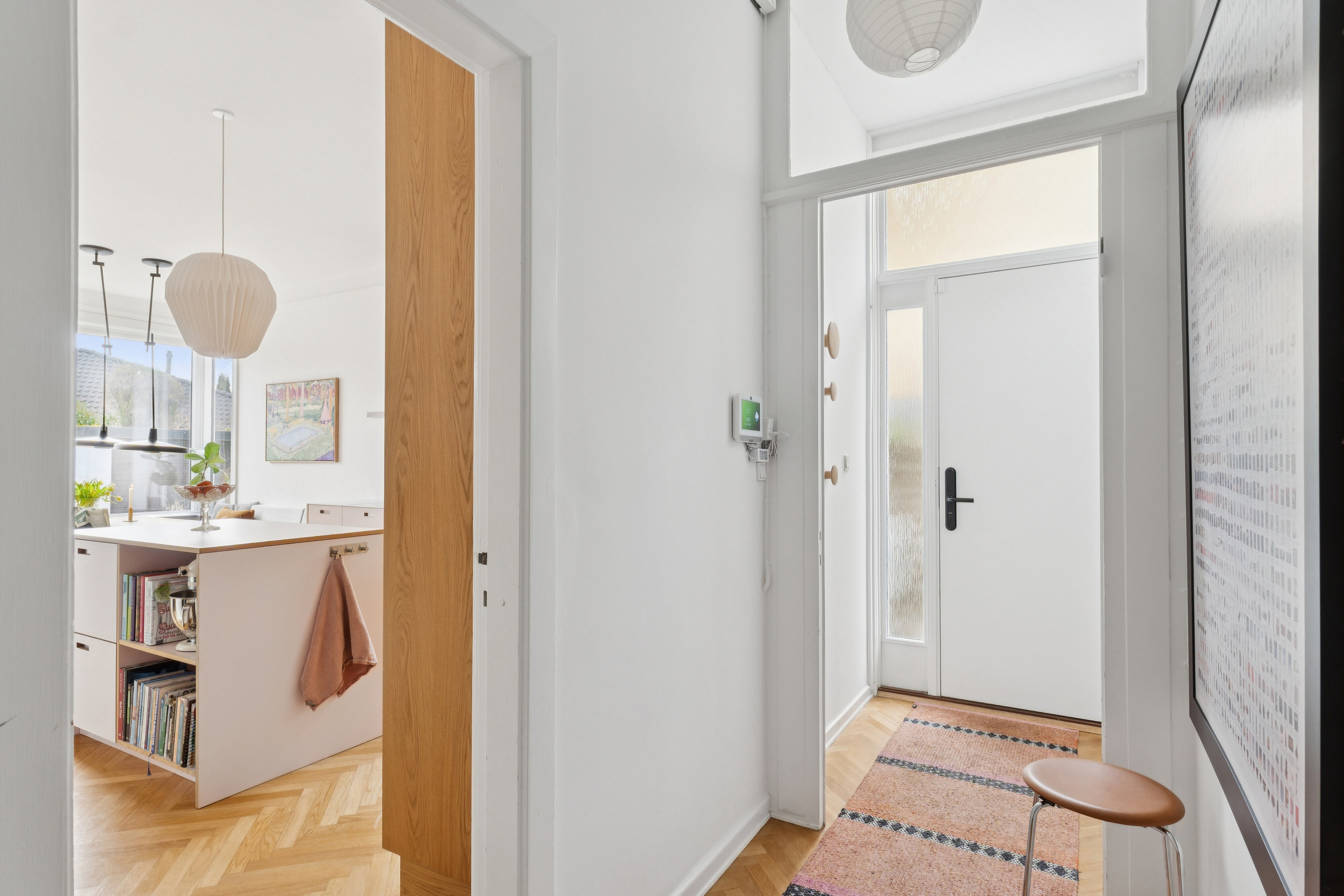 Fremhævet gang billede i fuldskærmstilstand. Billede af Gartnersvinget 11, 2800 Kongens Lyngby