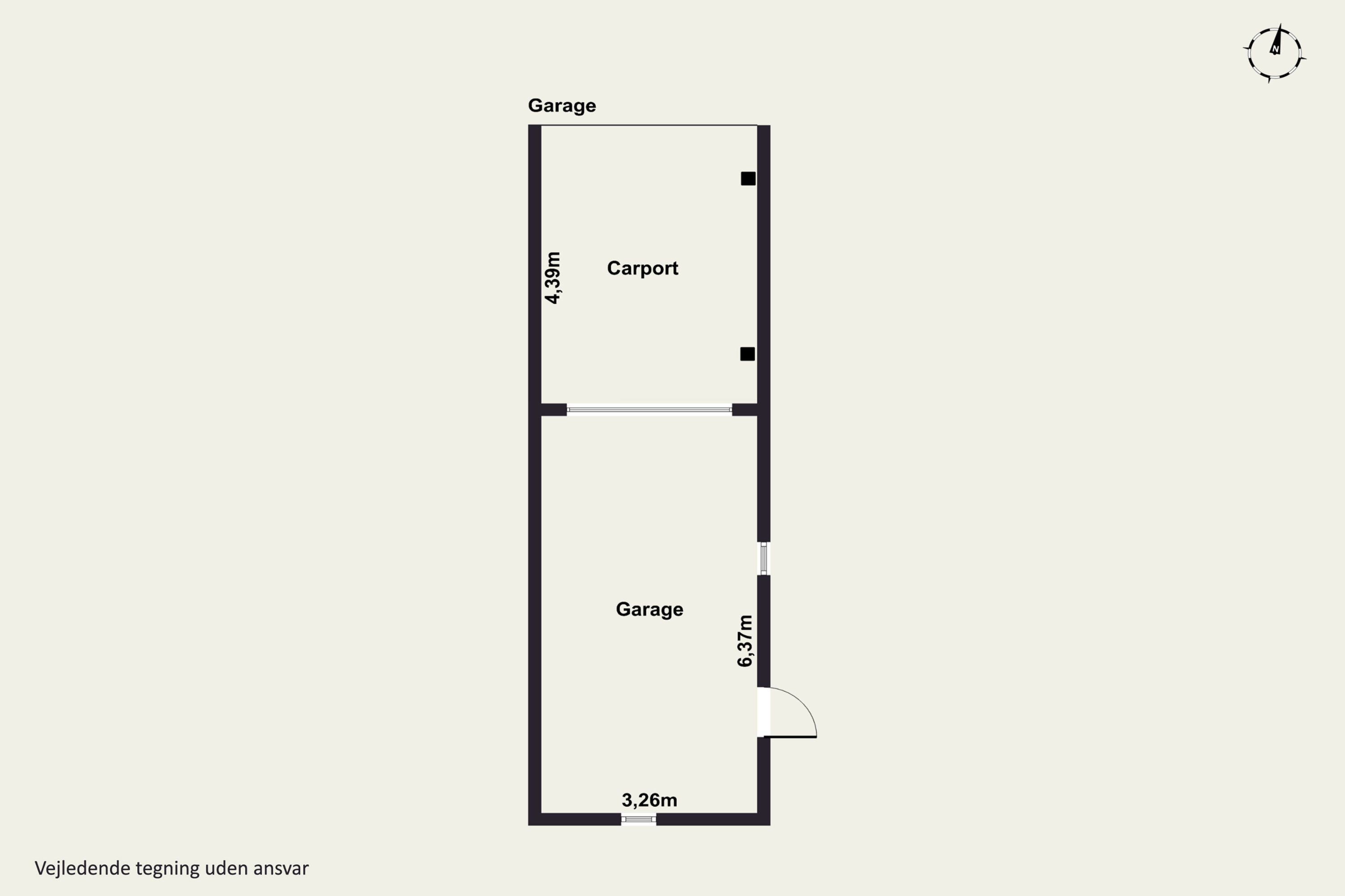Plantegninger billede af Jernbanevej 14, Klemensker, 3782 Klemensker