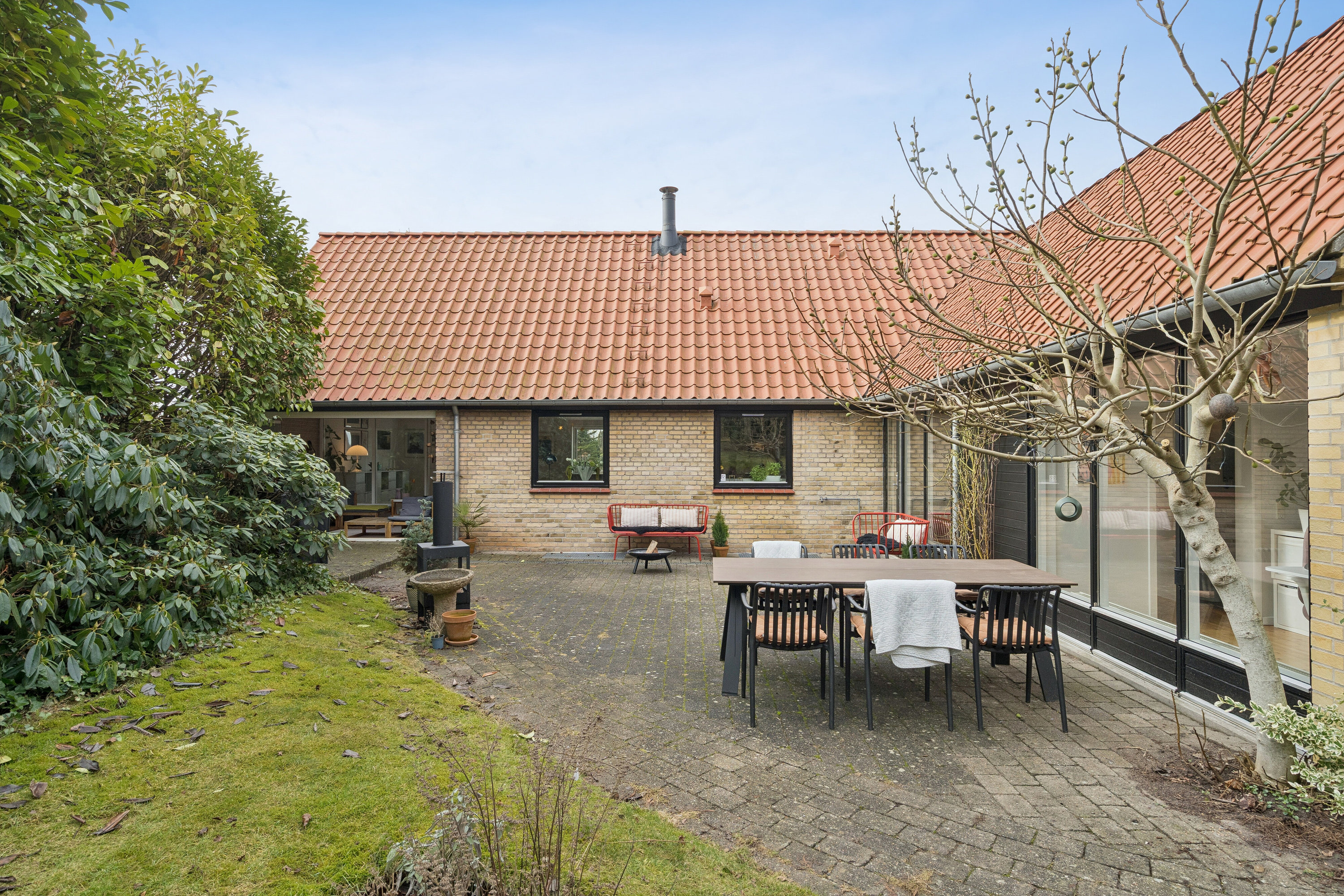 Fremhævet terrasse billede i fuldskærmstilstand. Billede af Heidesvej 21, 8270 Højbjerg