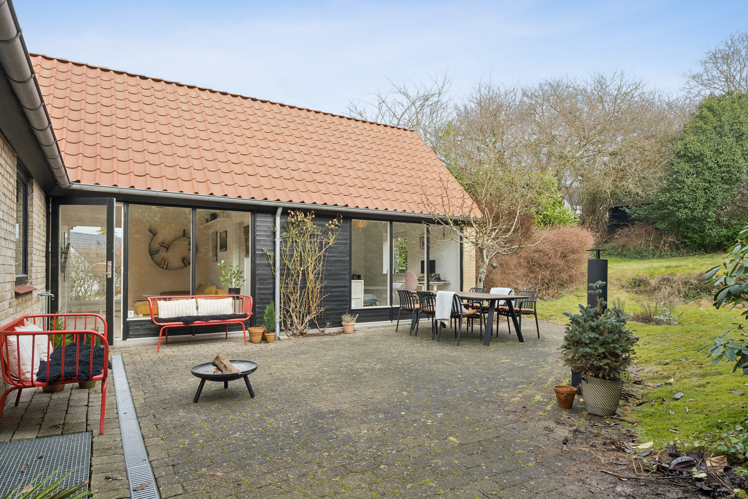 Fremhævet terrasse billede i fuldskærmstilstand. Billede af Heidesvej 21, 8270 Højbjerg