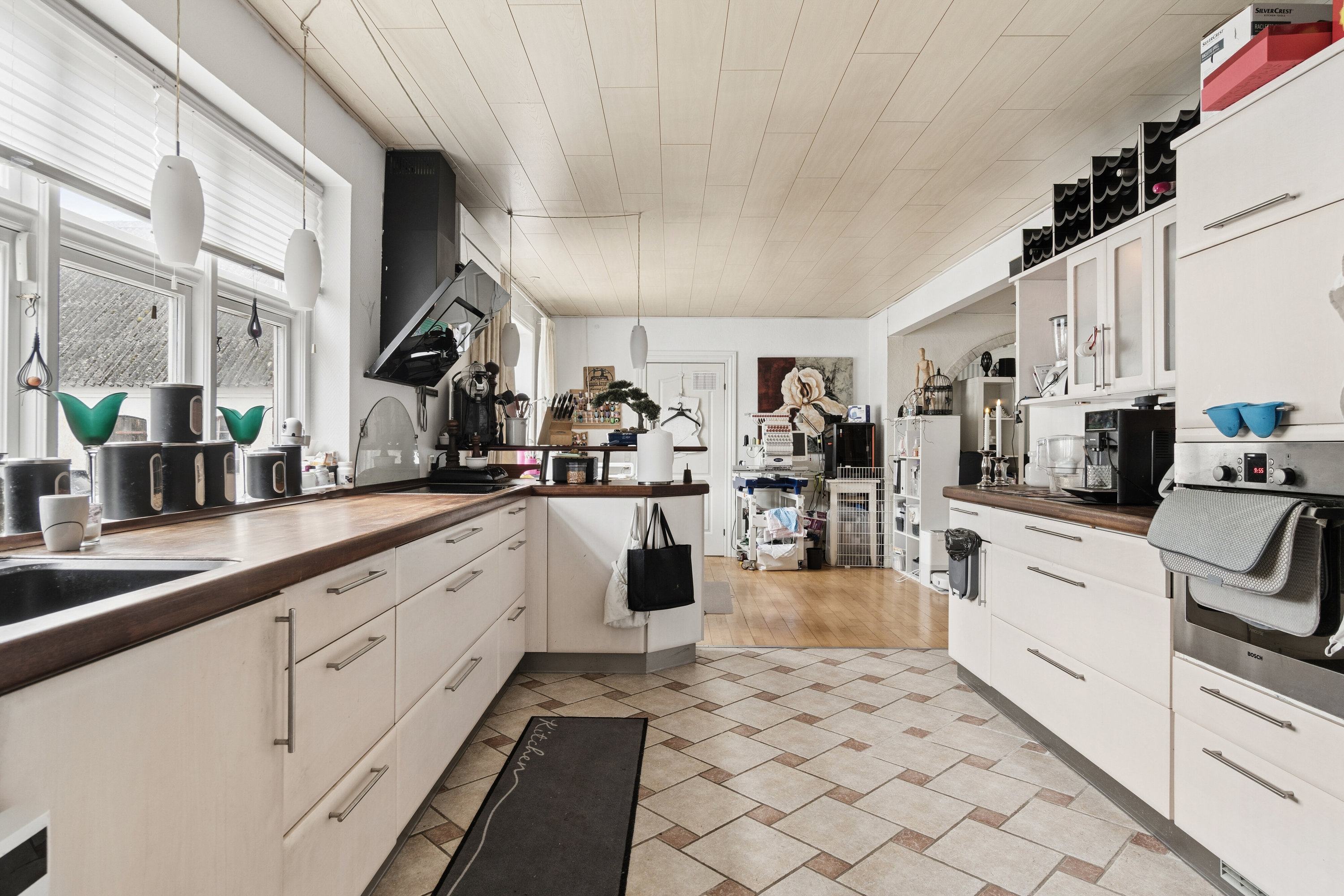 Fremhævet køkken billede i fuldskærmstilstand. Billede af Smidsholmvej 10, Hønsinge L, 4560 Vig