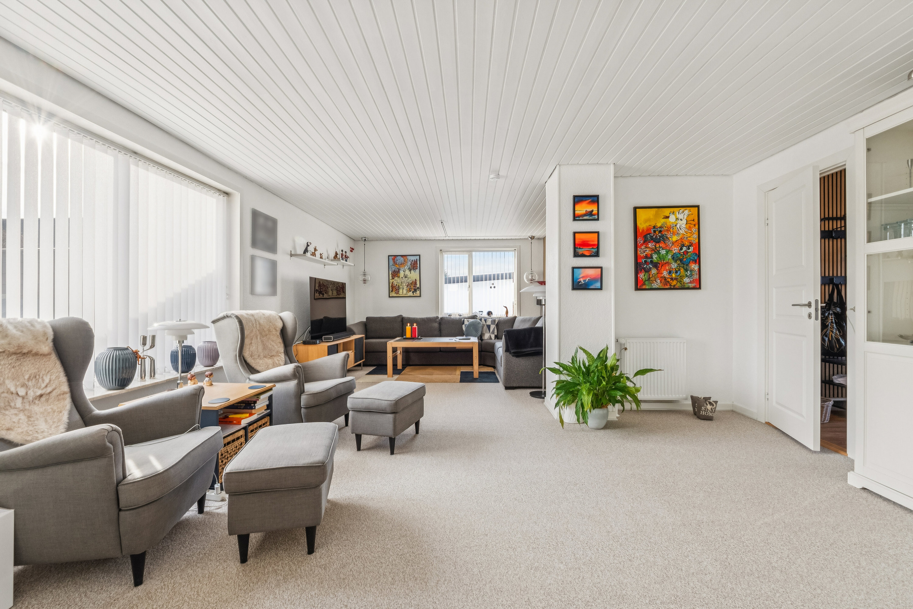 Fremhævet stue billede i fuldskærmstilstand. Billede af Enghavevej 12, 5856 Ryslinge