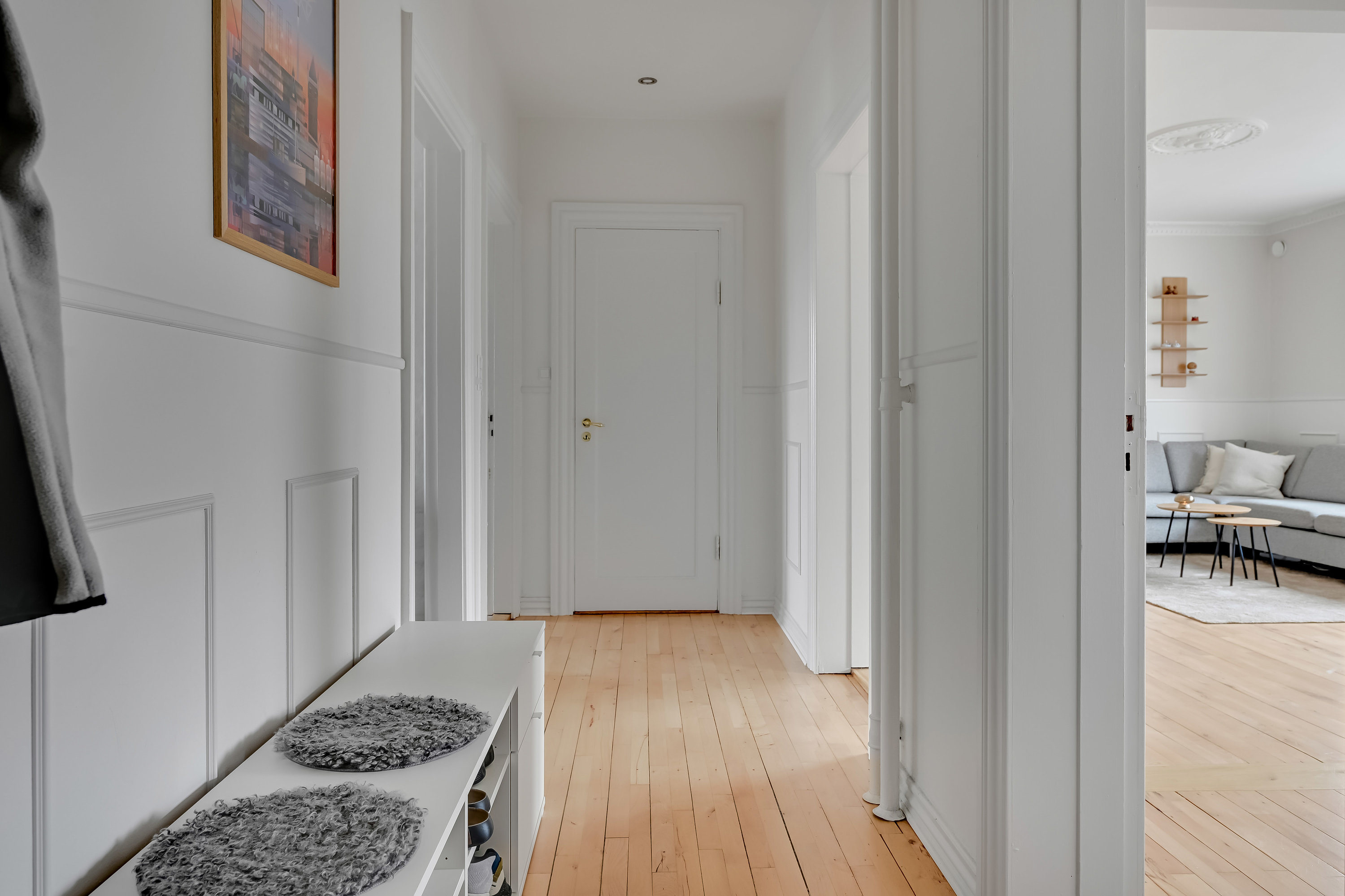 Fremhævet entré billede i fuldskærmstilstand. Billede af Sjællandsgade 32, 1. th., 6700 Esbjerg