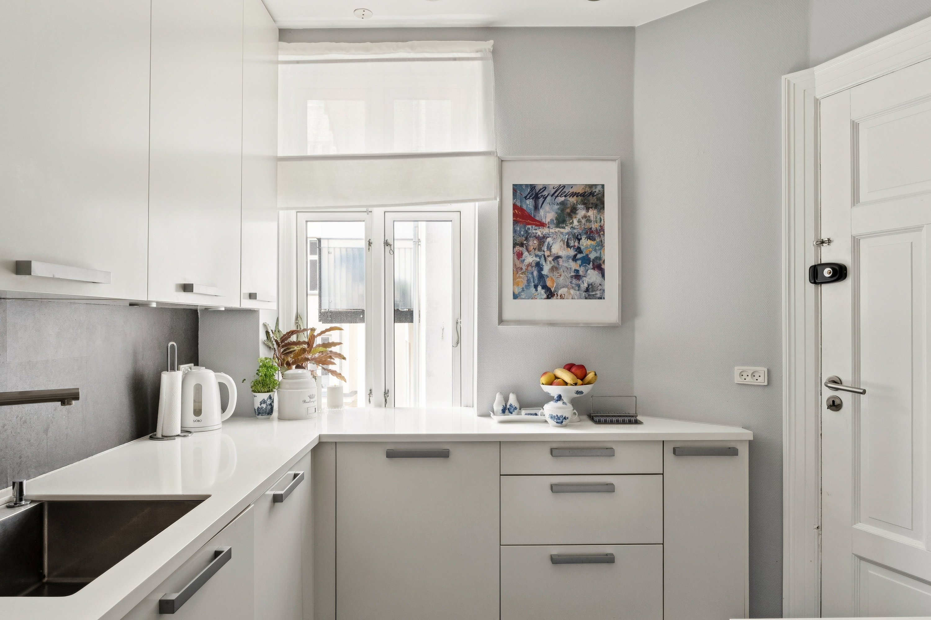 Fremhævet køkken billede i fuldskærmstilstand. Billede af Middelfartgade 4, 2. tv., 2100 København Ø