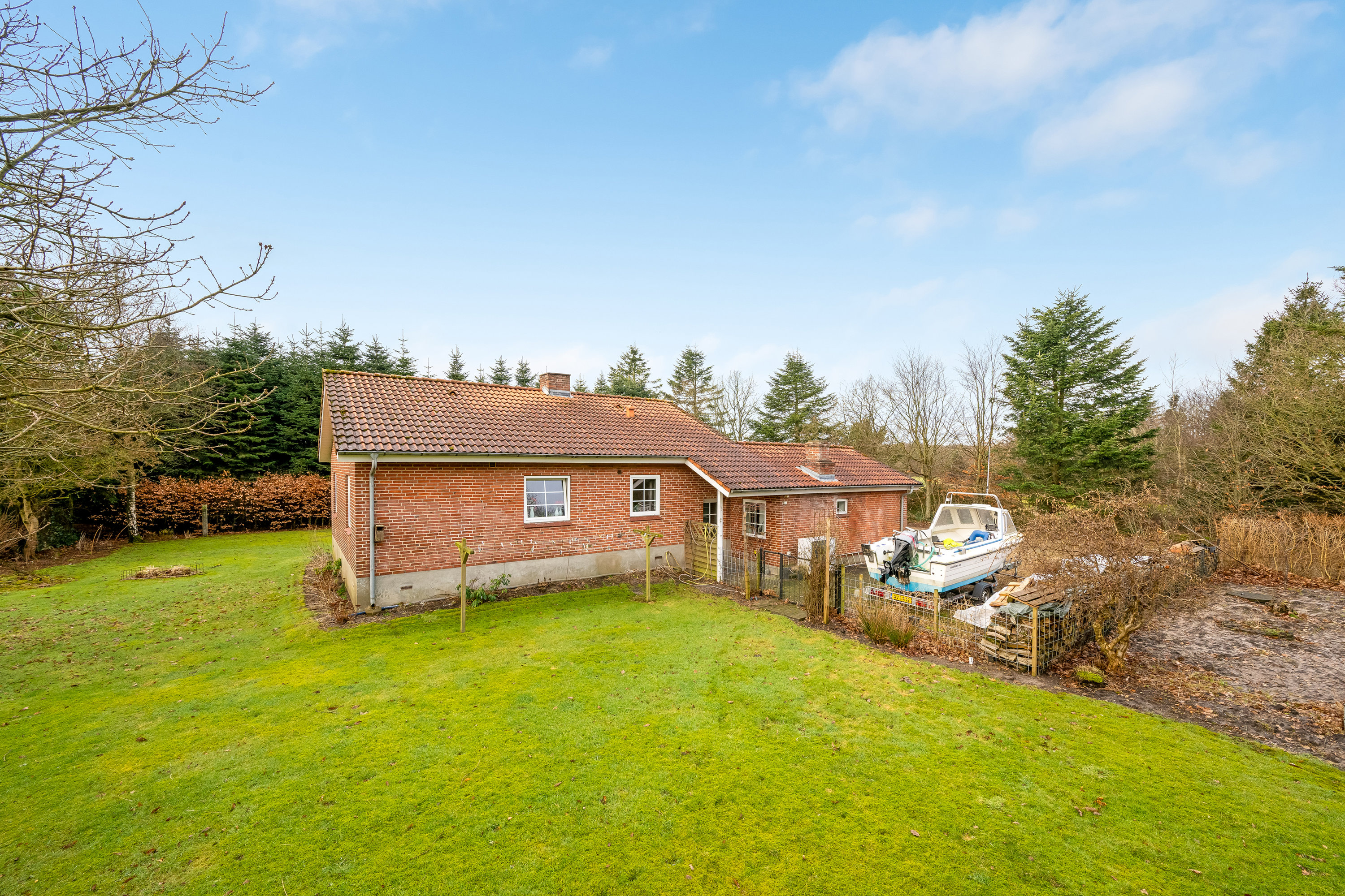 Fremhævet have billede i fuldskærmstilstand. Billede af Blåkildevej 1, 6880 Tarm