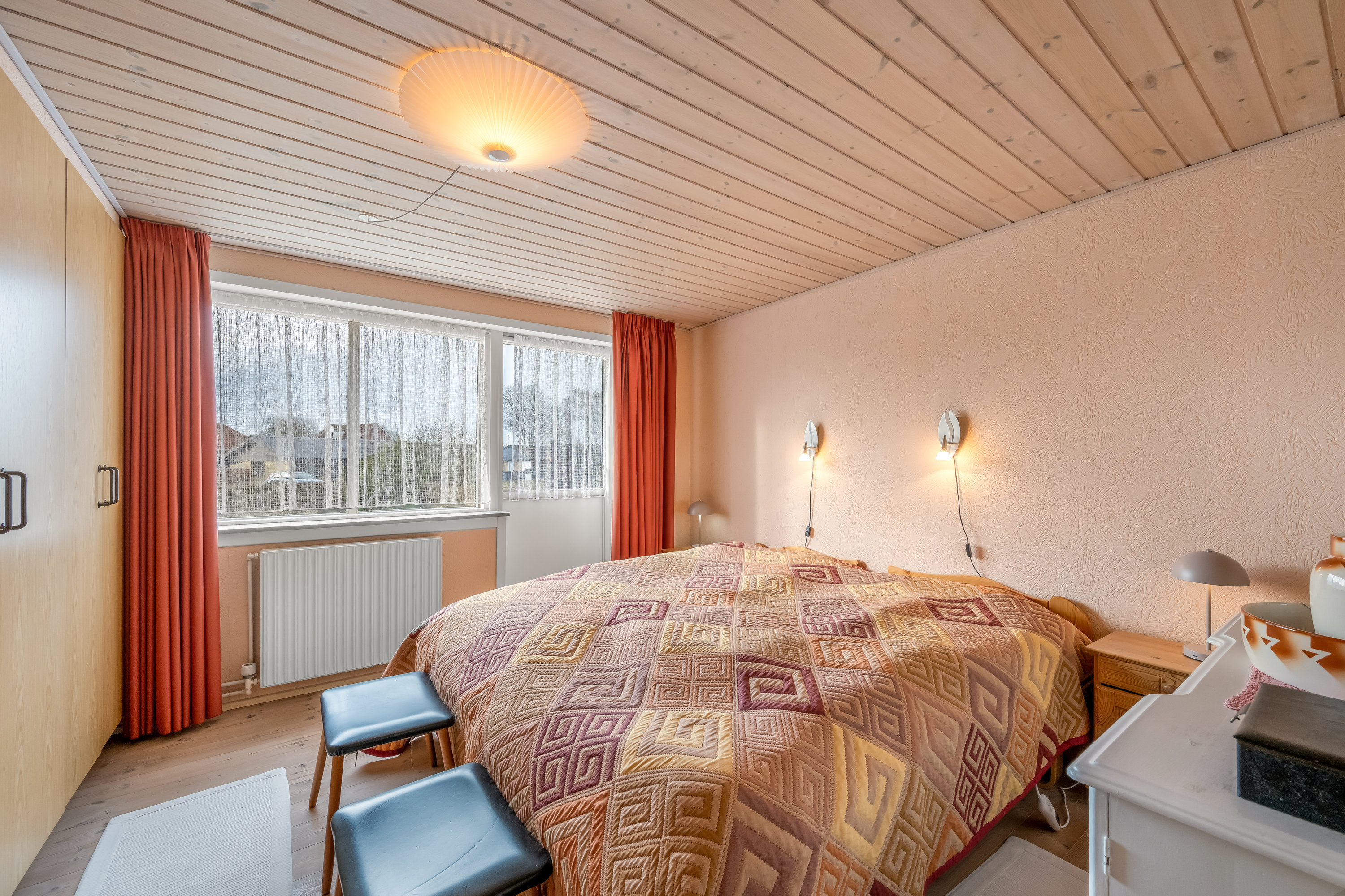 Fremhævet soveværelse billede i fuldskærmstilstand. Billede af Vejlen 4, 6900 Skjern