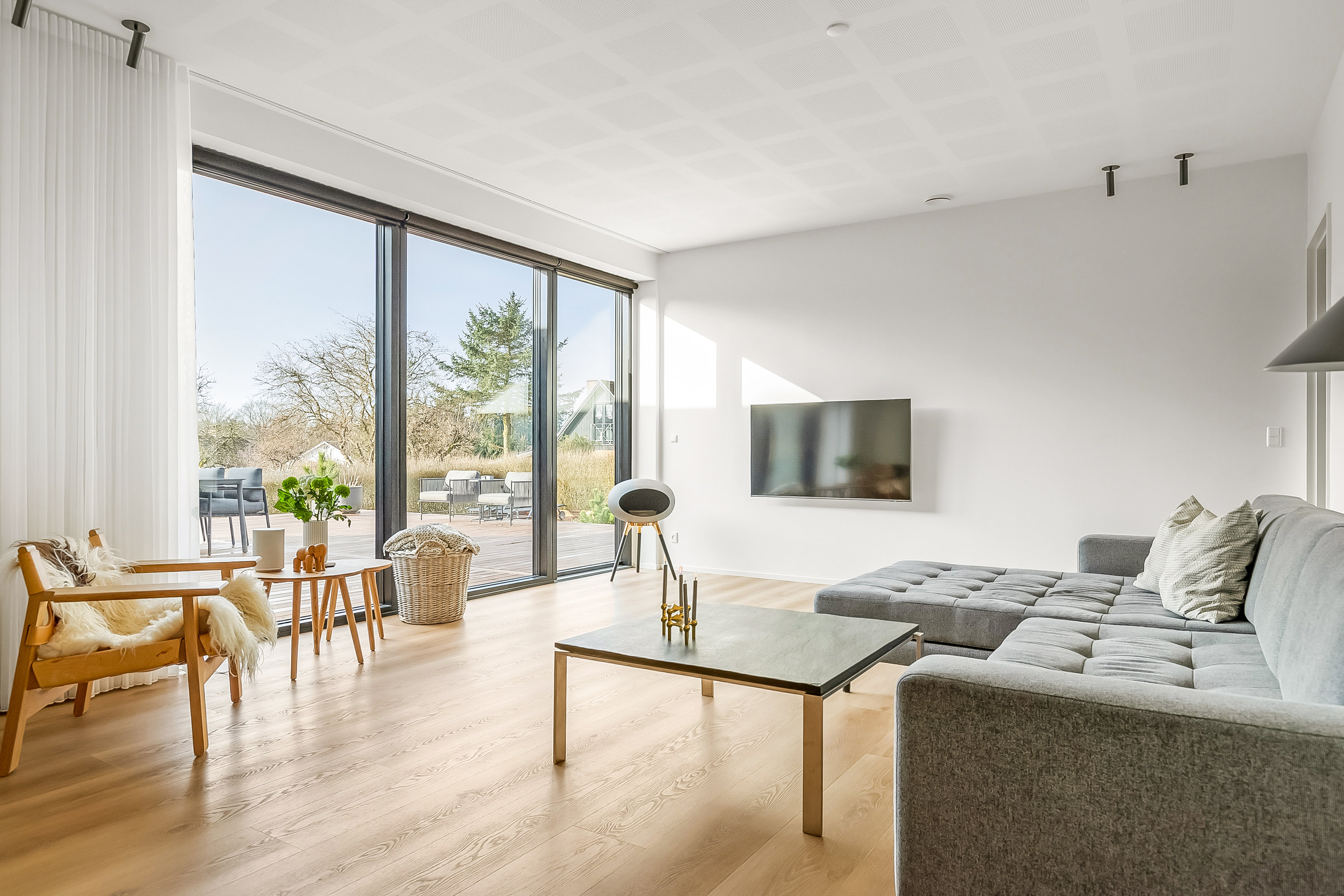 Fremhævet stue billede i fuldskærmstilstand. Billede af Florasvej 54, Søndermarken, 7100 Vejle