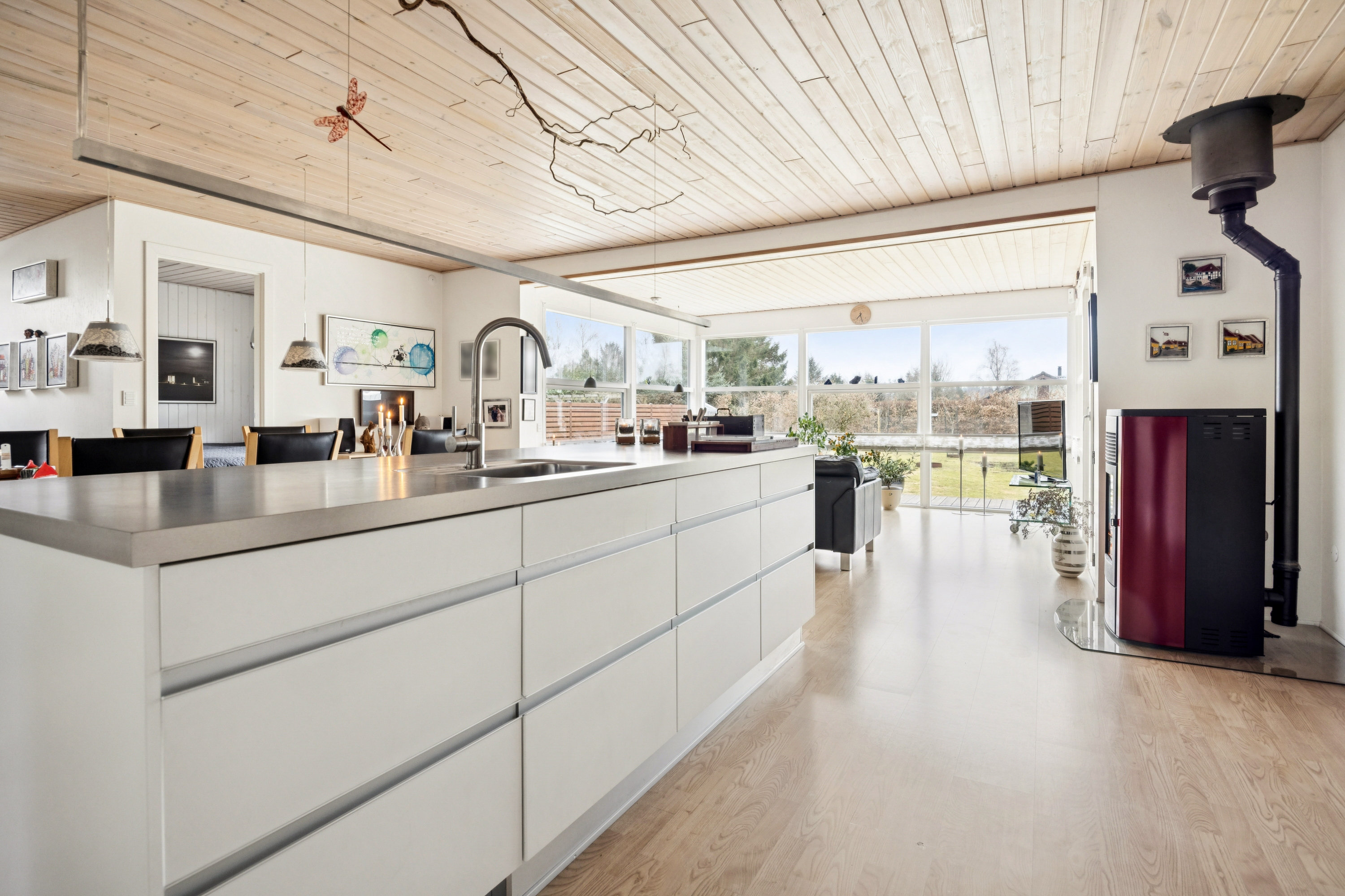 Fremhævet køkken billede i fuldskærmstilstand. Billede af Helbrechtskær 23, 9370 Hals