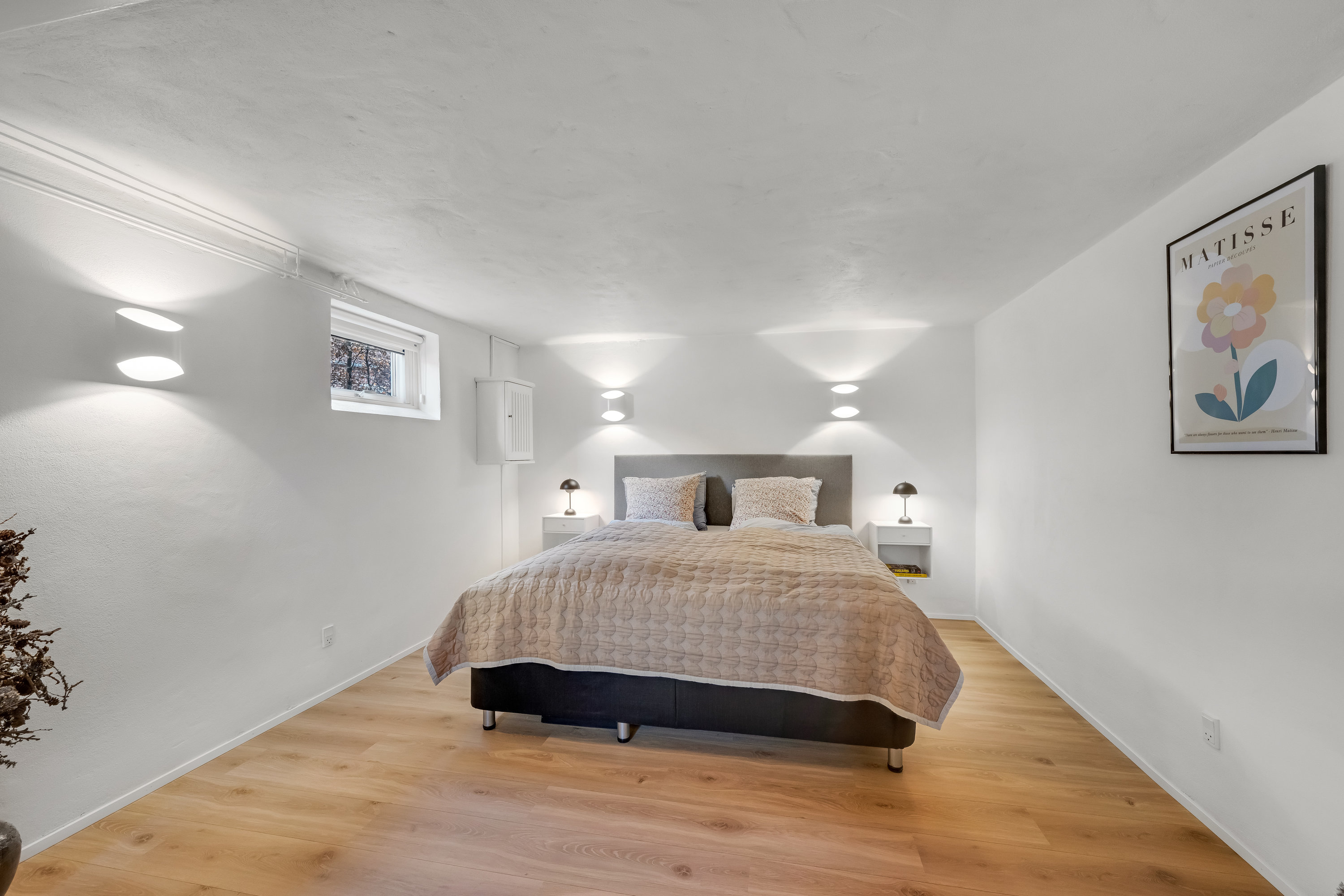 Fremhævet soveværelse billede i fuldskærmstilstand. Billede af Grønnegade 8, 6900 Skjern