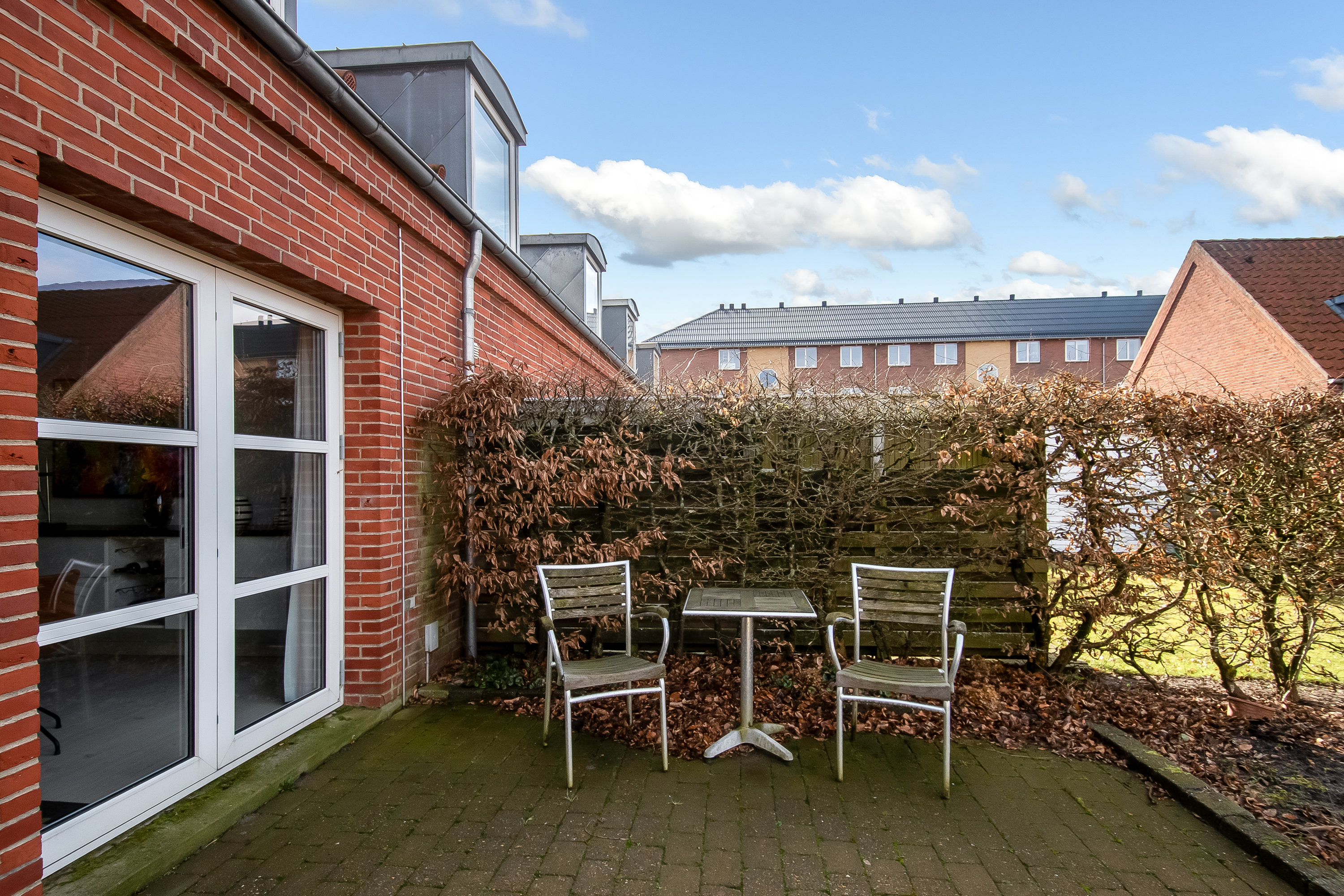 Fremhævet terrasse billede i fuldskærmstilstand. Billede af Korsørvej 74, 7400 Herning