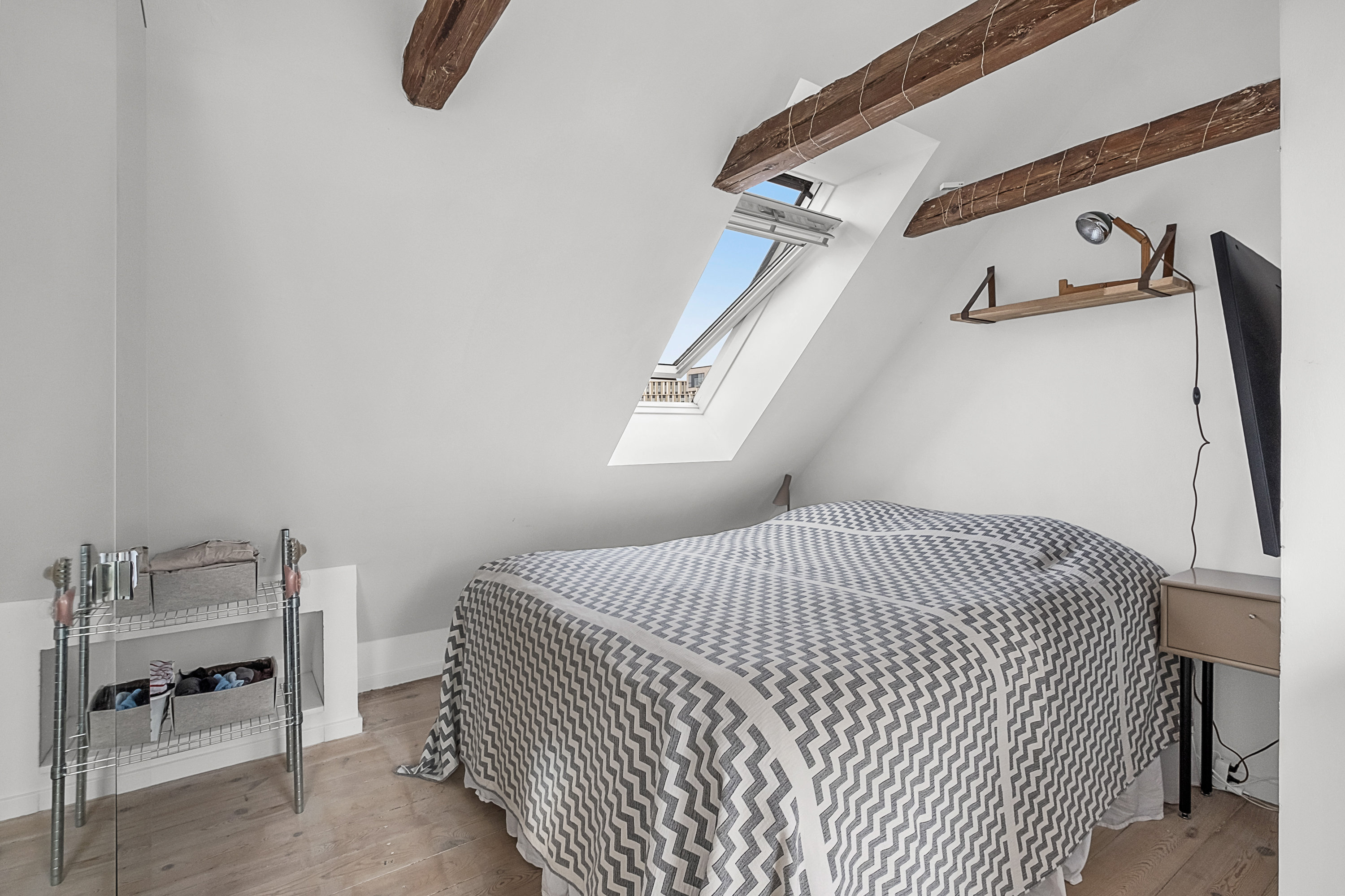 Fremhævet soveværelse billede i fuldskærmstilstand. Billede af Carl Blochs Gade 23, 4. th., 8000 Aarhus C