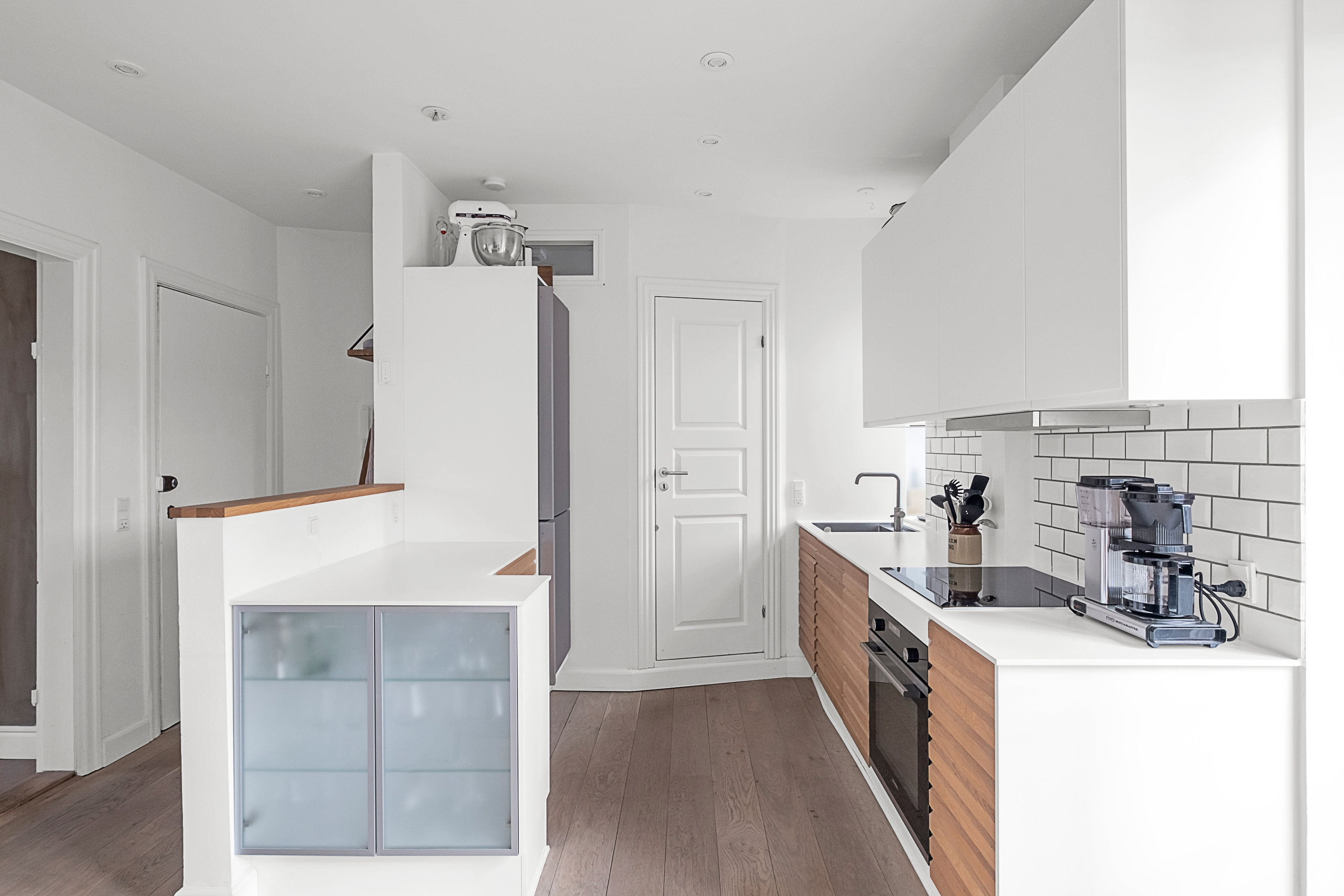 Fremhævet køkken billede i fuldskærmstilstand. Billede af Carl Blochs Gade 23, 4. th., 8000 Aarhus C