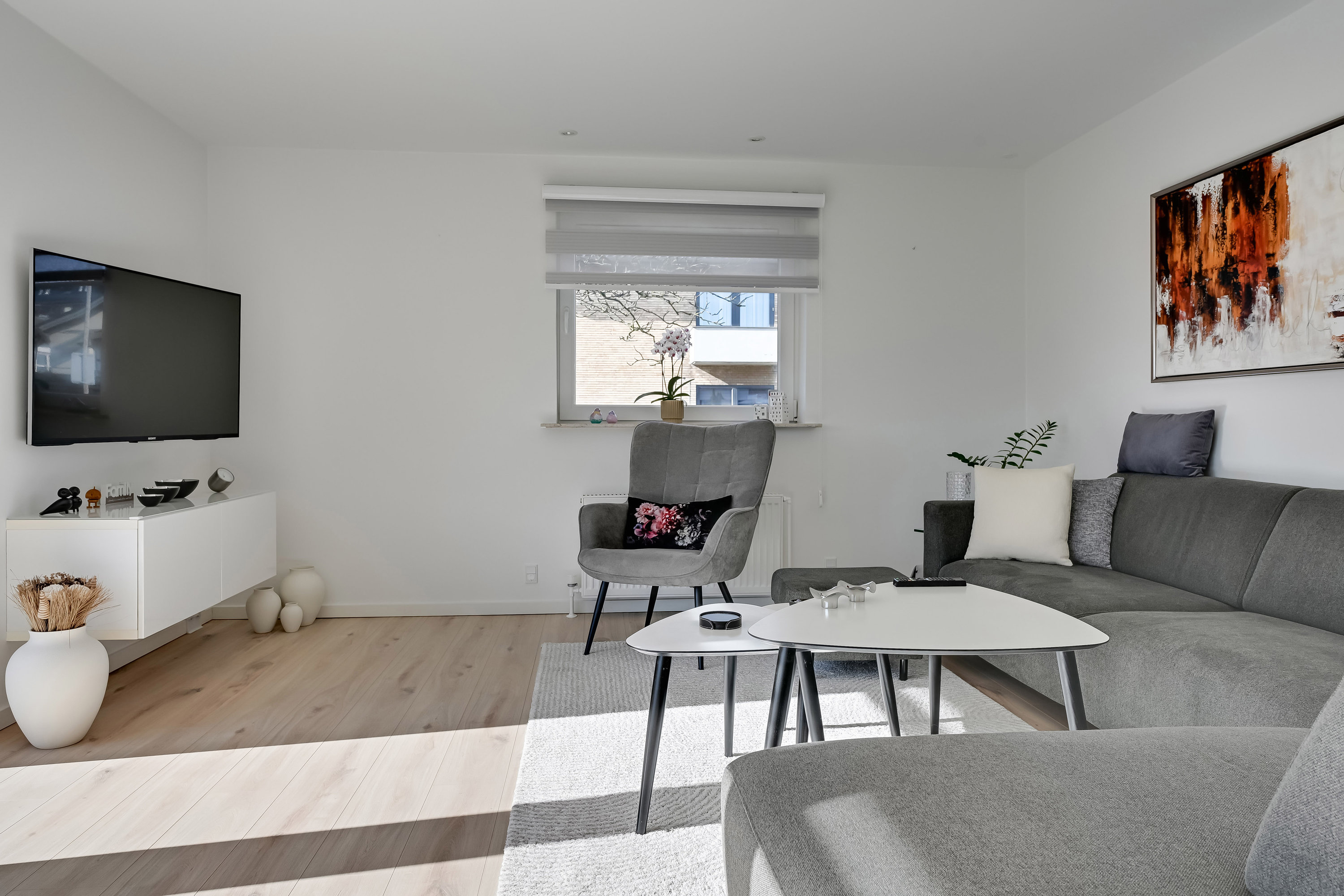 Fremhævet stue billede i fuldskærmstilstand. Billede af Kirkegade 197, 6700 Esbjerg