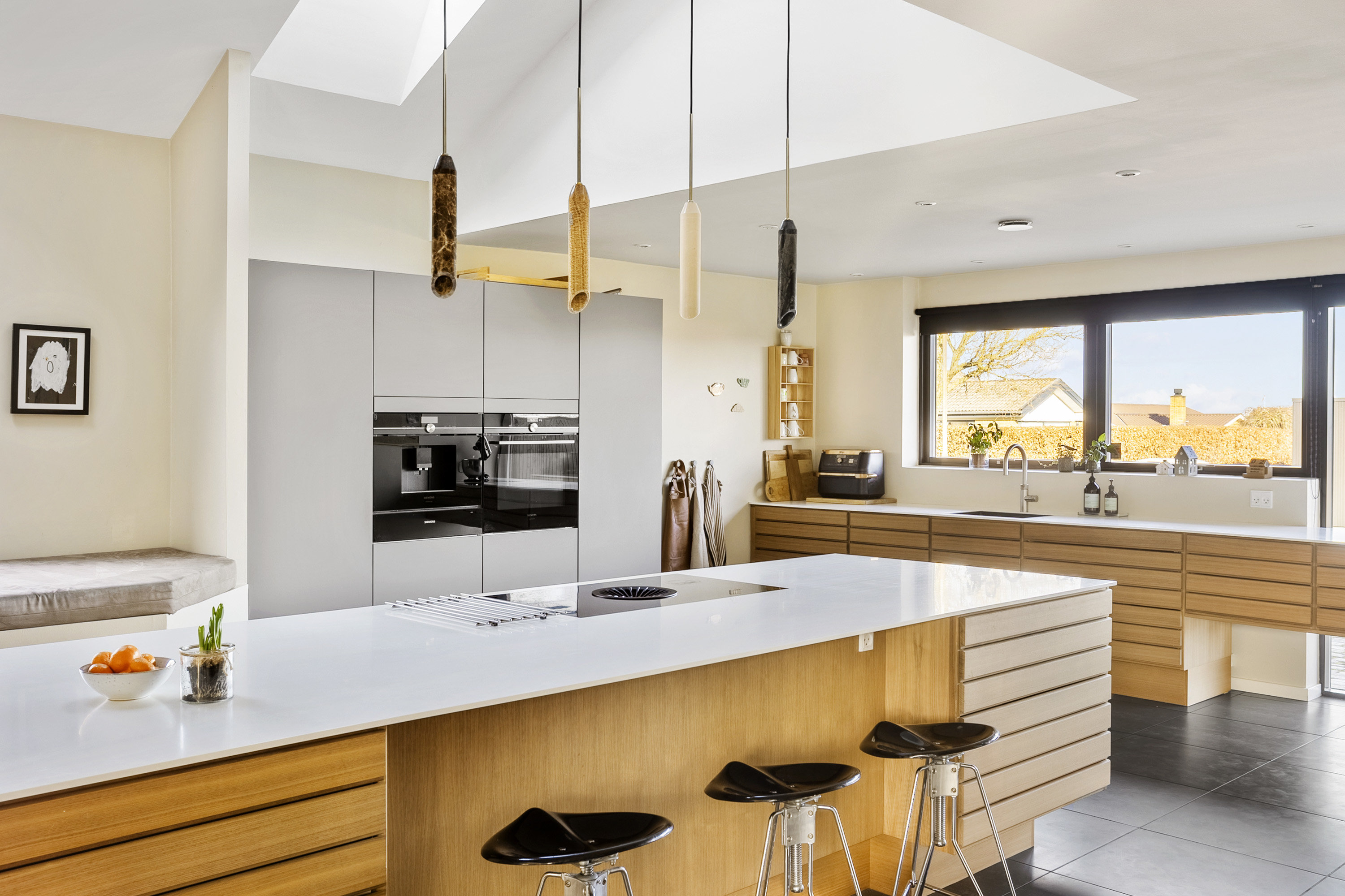 Fremhævet køkken billede i fuldskærmstilstand. Billede af Jeppe Aakjærs Vej 4, 6100 Haderslev