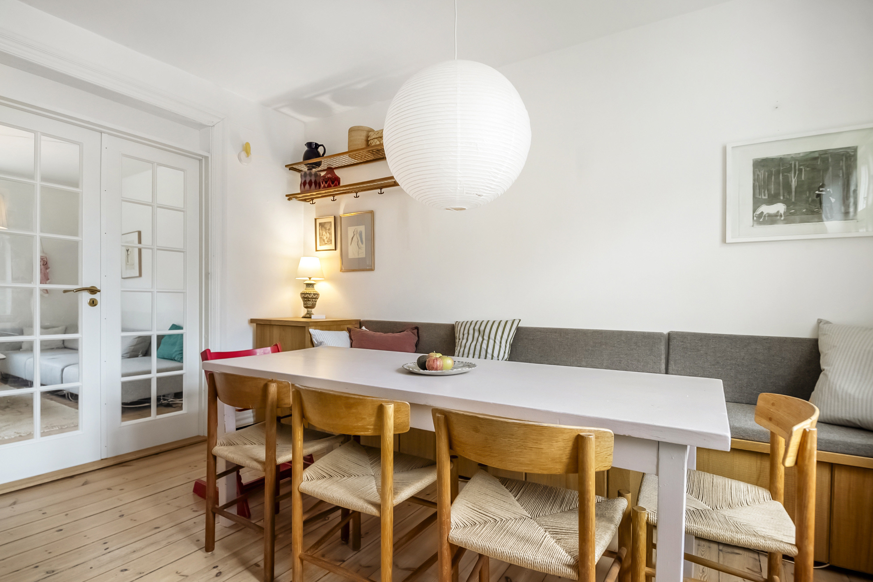 Fremhævet spisestue billede i fuldskærmstilstand. Billede af Ny Munkegade 66, 1., Øgaderne, 8000 Aarhus C