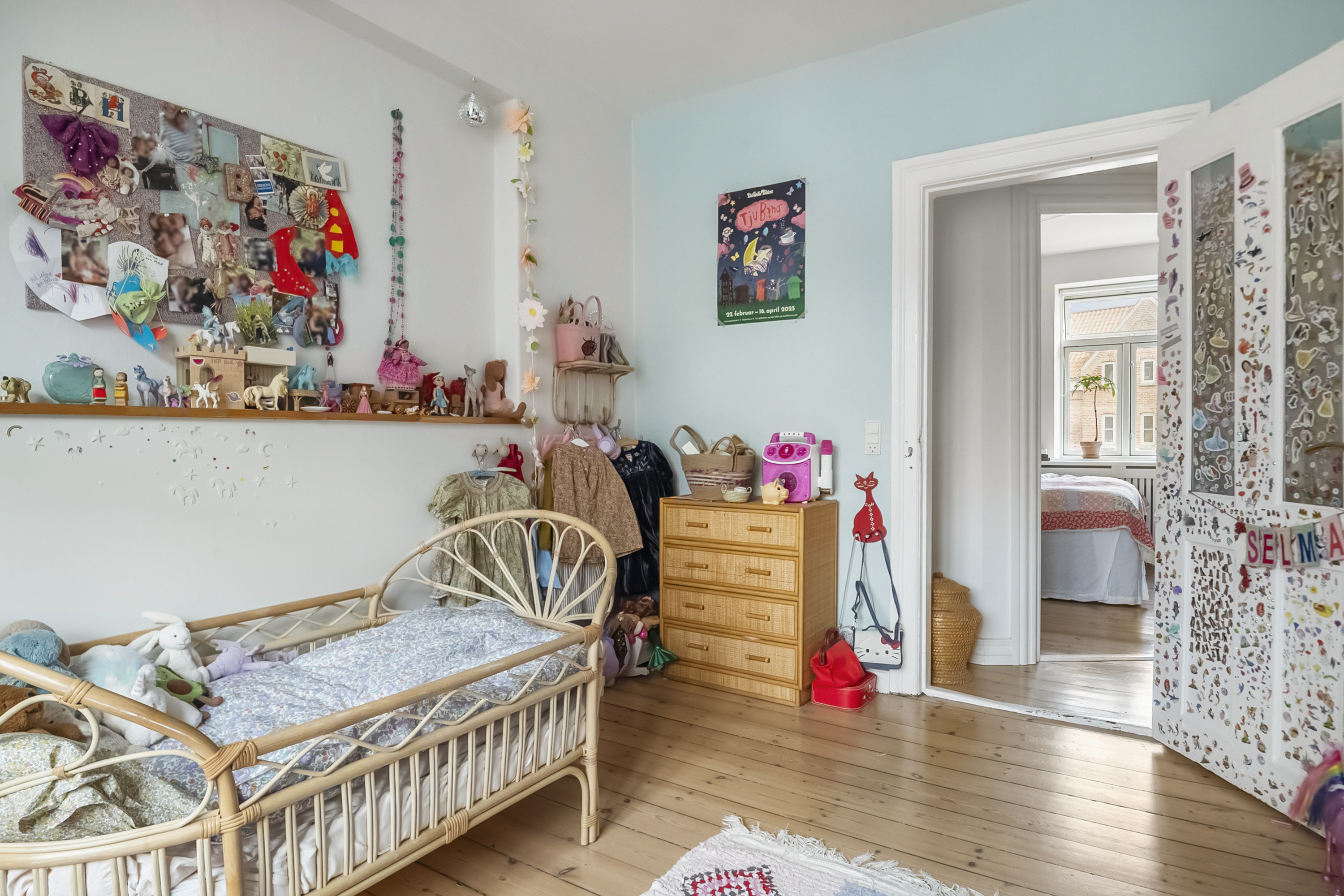 Fremhævet soveværelse billede i fuldskærmstilstand. Billede af Ny Munkegade 66, 1., Øgaderne, 8000 Aarhus C