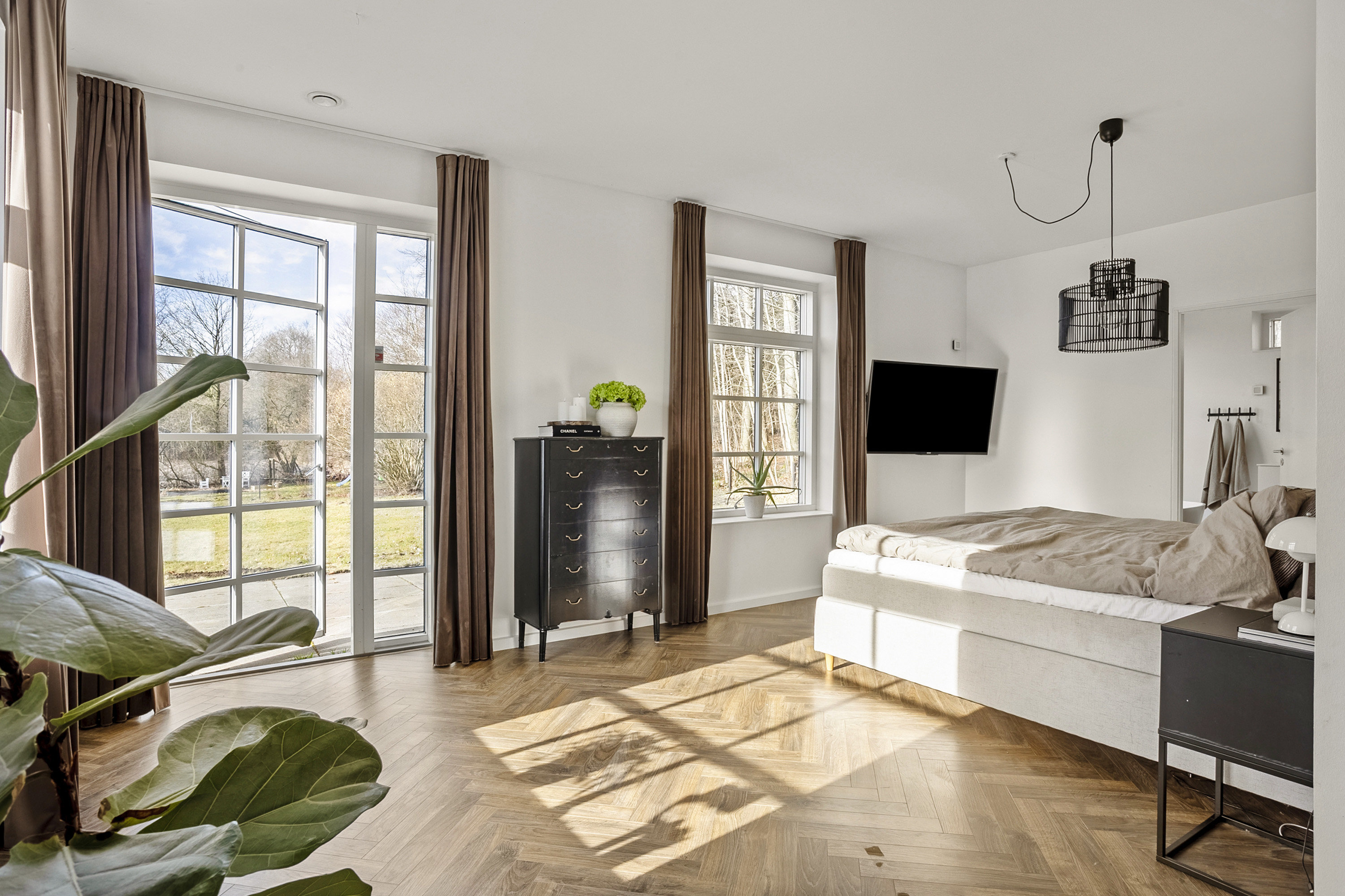 Fremhævet soveværelse billede i fuldskærmstilstand. Billede af Ø. Skibelundvej 56, 6600 Vejen