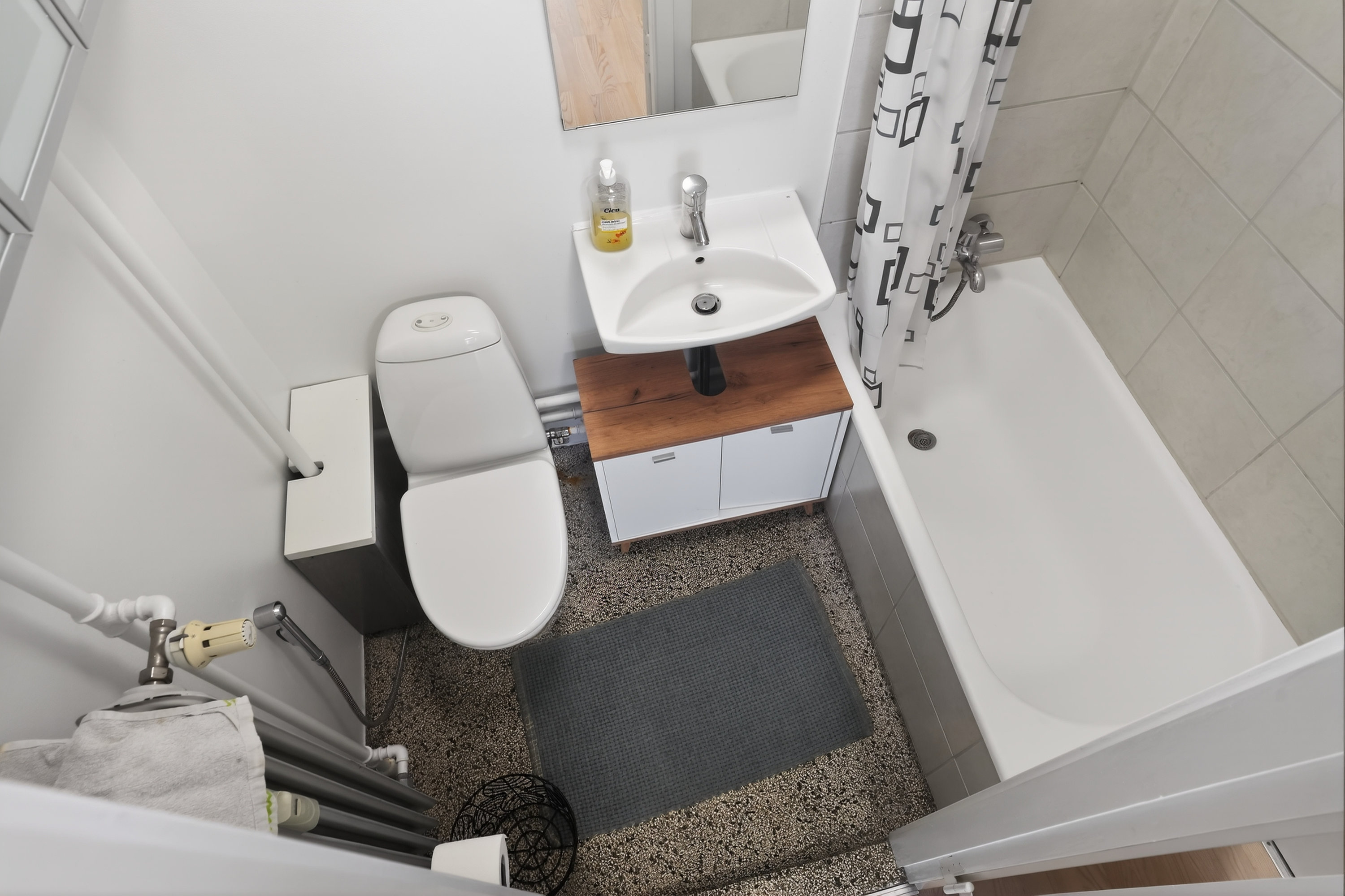 Fremhævet badeværelse billede i fuldskærmstilstand. Billede af Ericavej 163, 2. 307., 2820 Gentofte